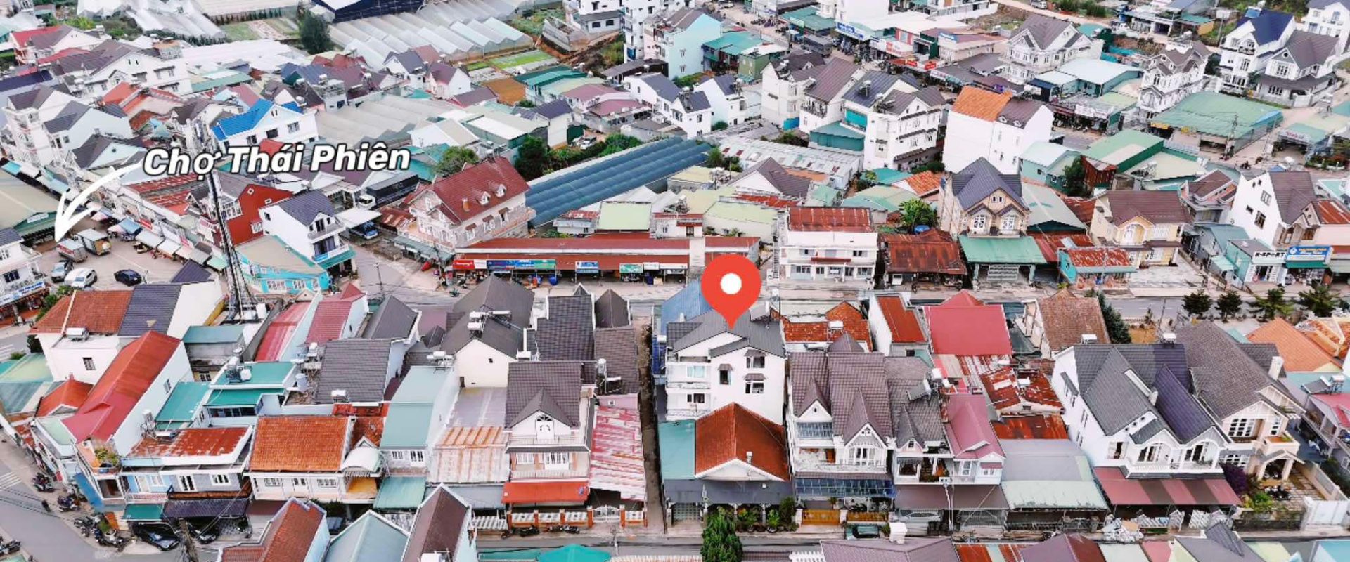 Bán Nhà Gần Chợ Thái Phiên Đà Lạt Đường Nguyễn Thái Bình 208m2
