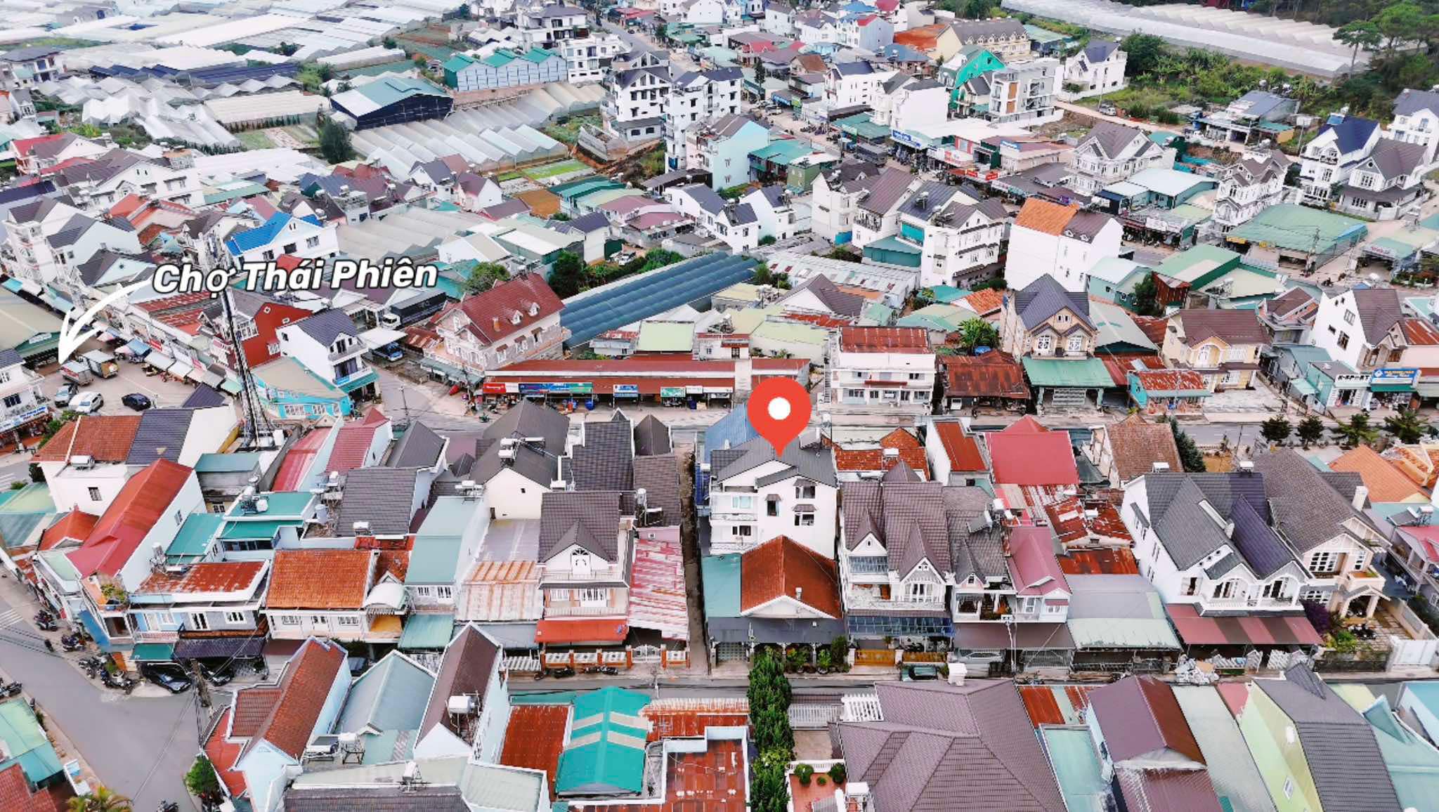 Bán nhà gần chợ Thái Phiên Đà Lạt