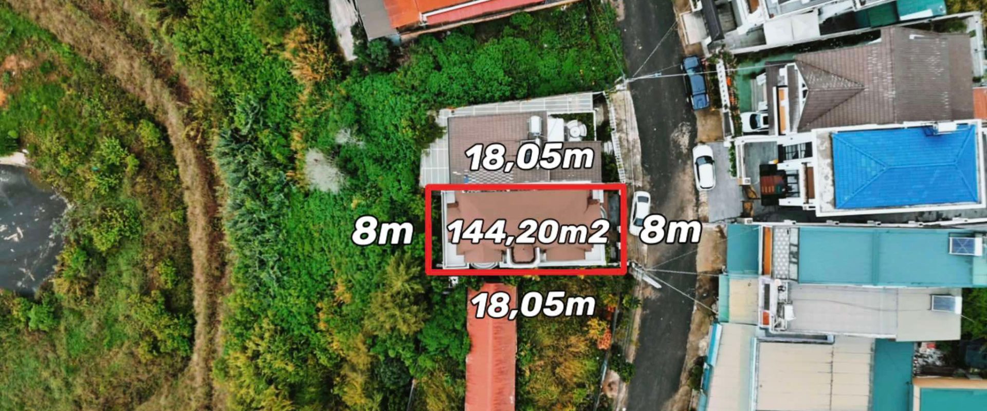 Biệt thự khu quy hoạch An Sơn Đà Lạt view rừng thông 144m2