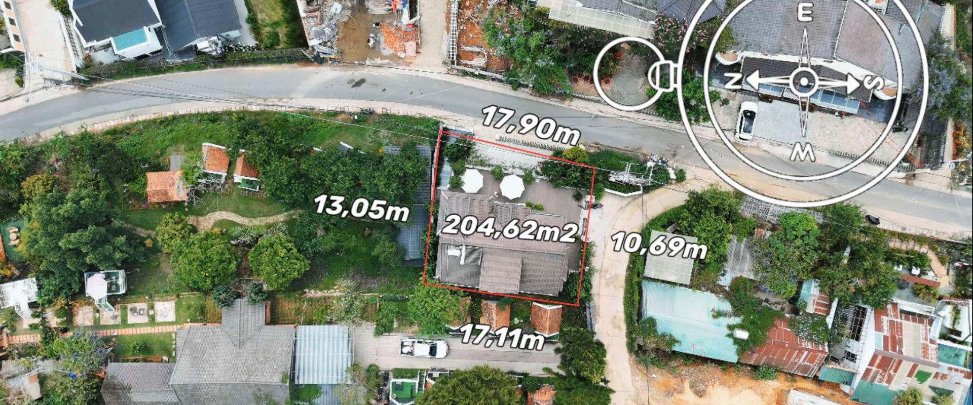 Biệt thự An Bình Đà Lạt 2 mặt tiền 204m2