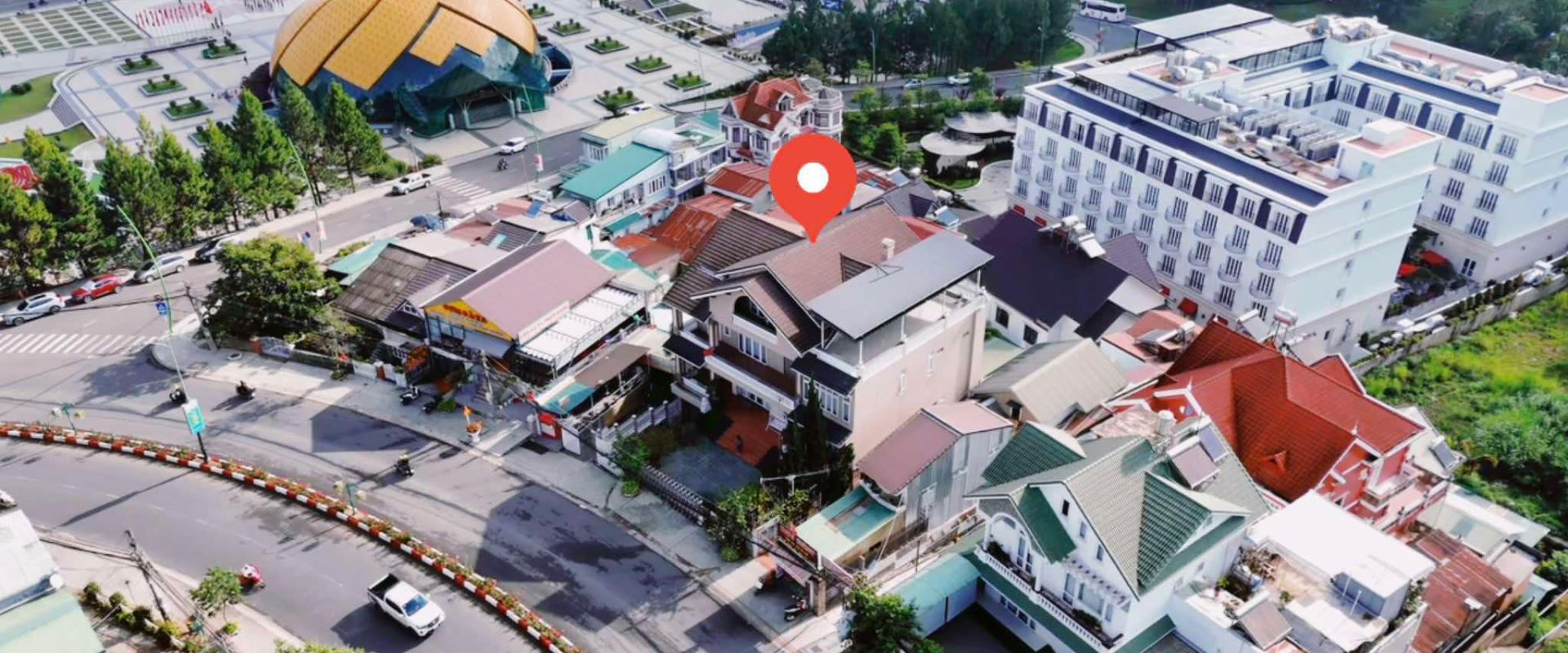 Biệt thự mặt tiền Hồ Tùng Mậu Đà Lạt 405m2