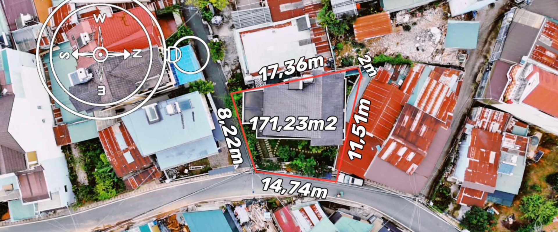 Bán Villa Mặt Tiền Cổ Loa Đà Lạt 2 mặt tiền 171m2