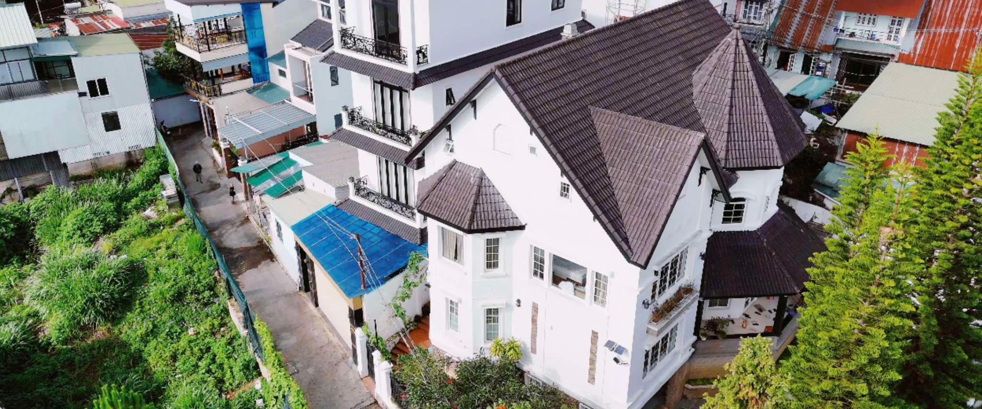 Biệt Thự Hẻm Triệu Việt Vương Đà Lạt 434m2