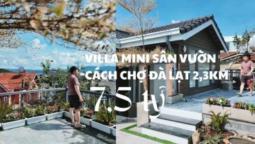 Bán Villa Mini Đường Thánh Tâm Đà Lạt 106M2