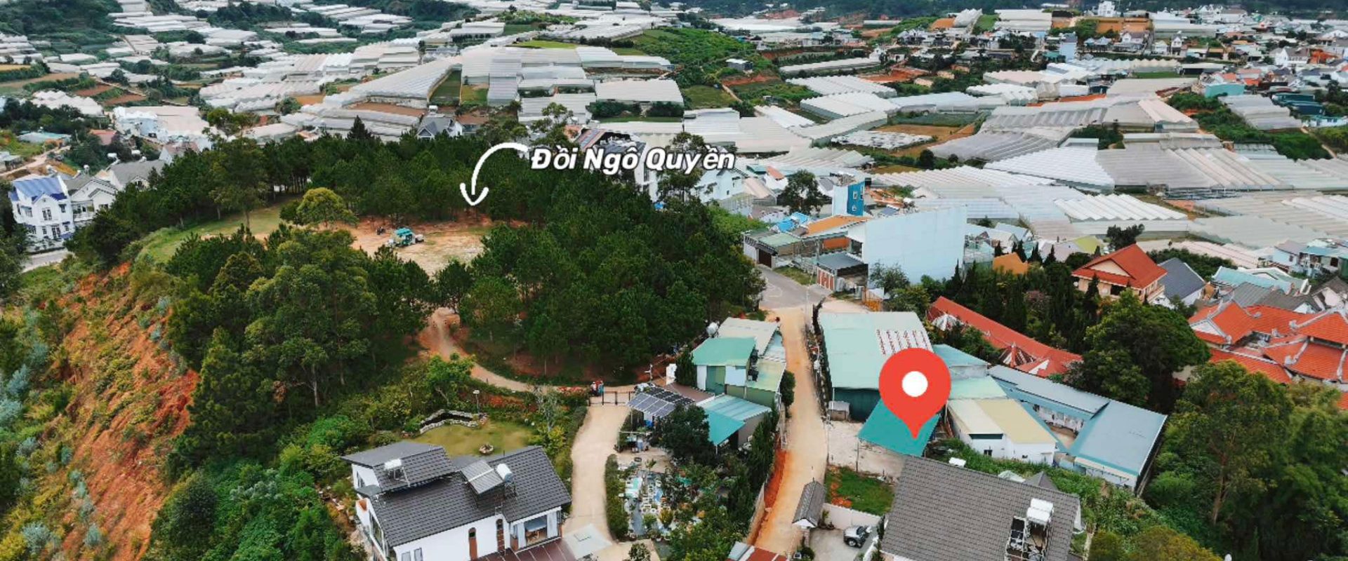 Đất Biệt Thự Đồi Ngô Quyền Đà Lạt 288m2