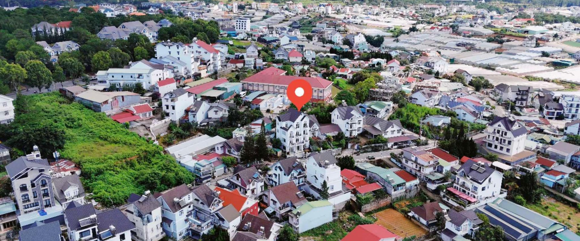 Biệt thự mặt tiền Trần Quang Khải Đà Lạt 305m2