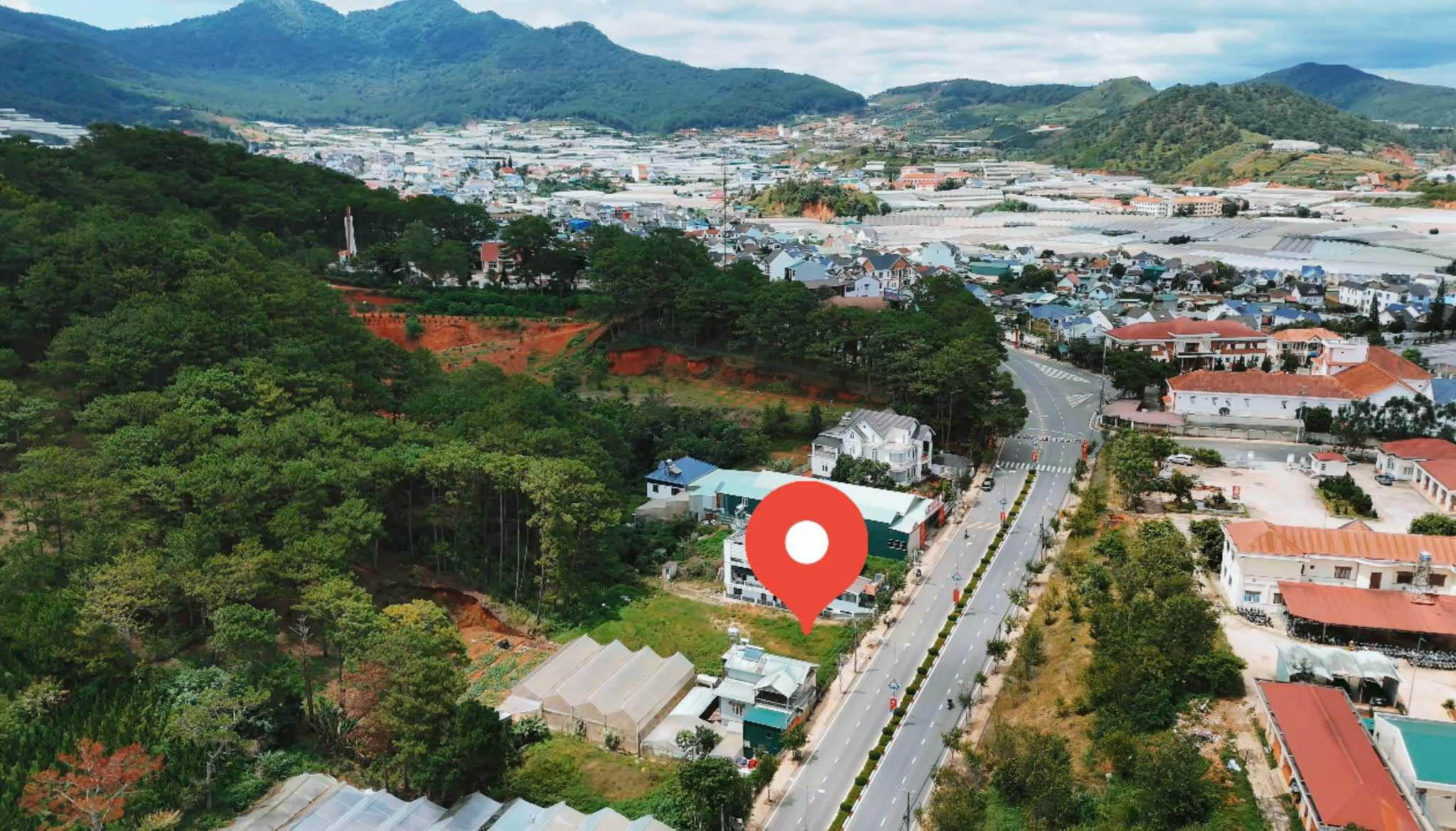 Đất mặt tiền Langbiang Đà Lạt