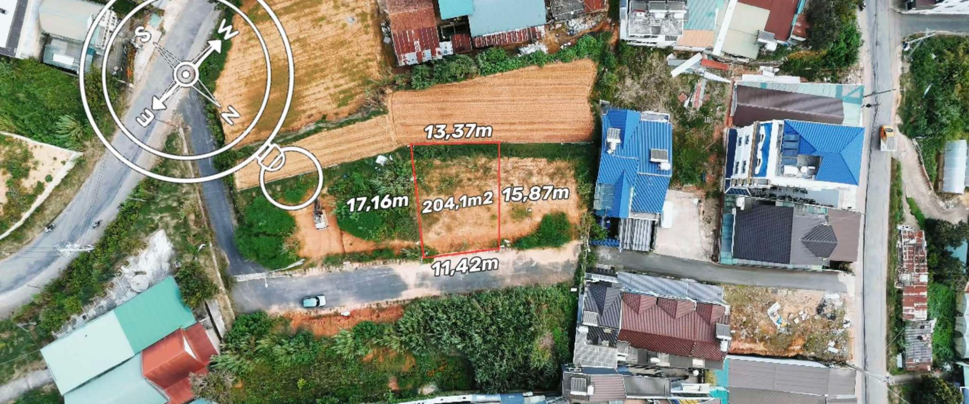 Bán đất biệt thự Cao Thắng Đà Lạt 204m2