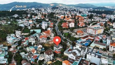 Bán đất mặt tiền Lê Hồng Phong Đà Lạt 1458m2