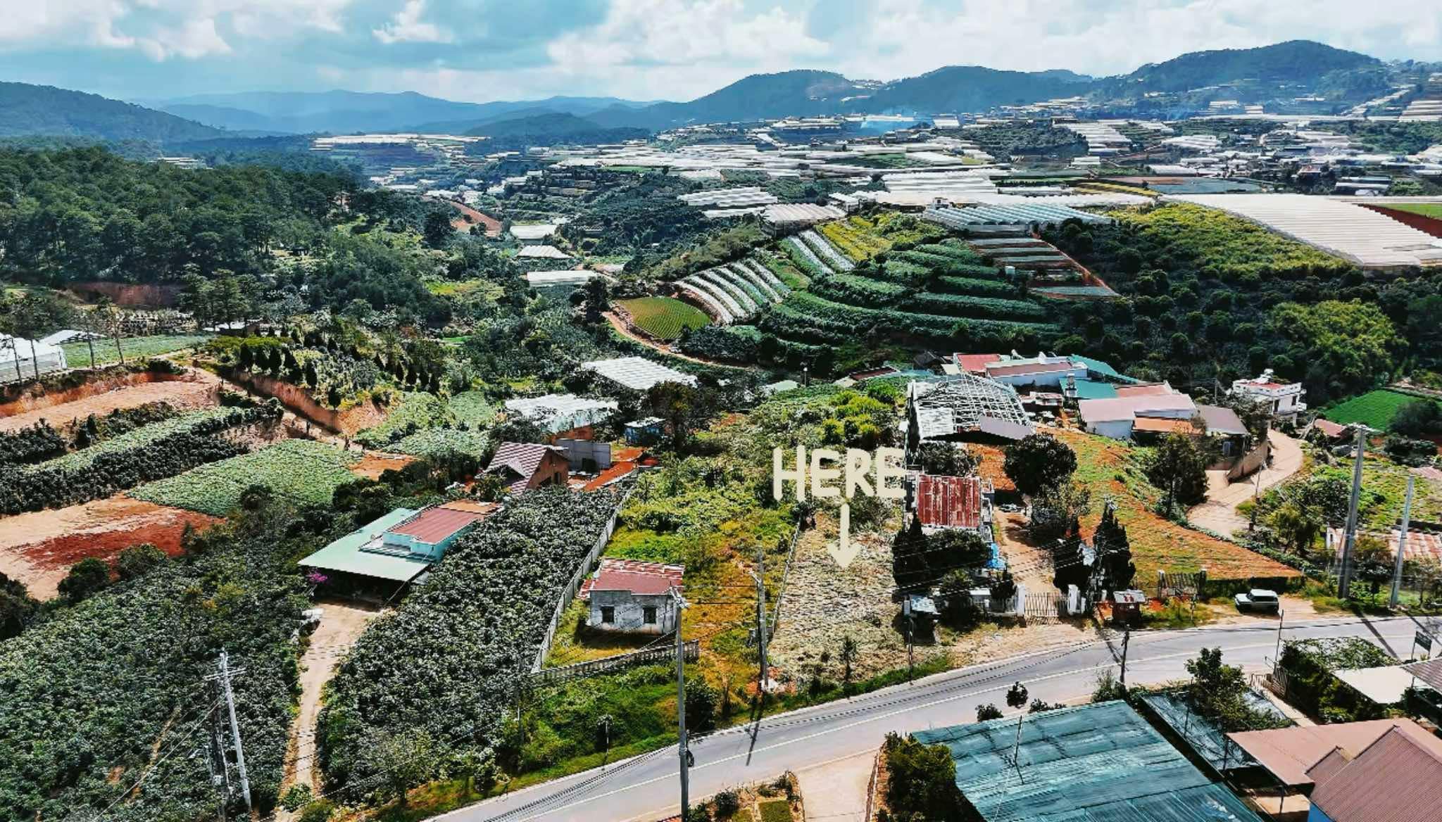Đất view đẹp Đà Lạt mặt tiền Quốc Lộ 20