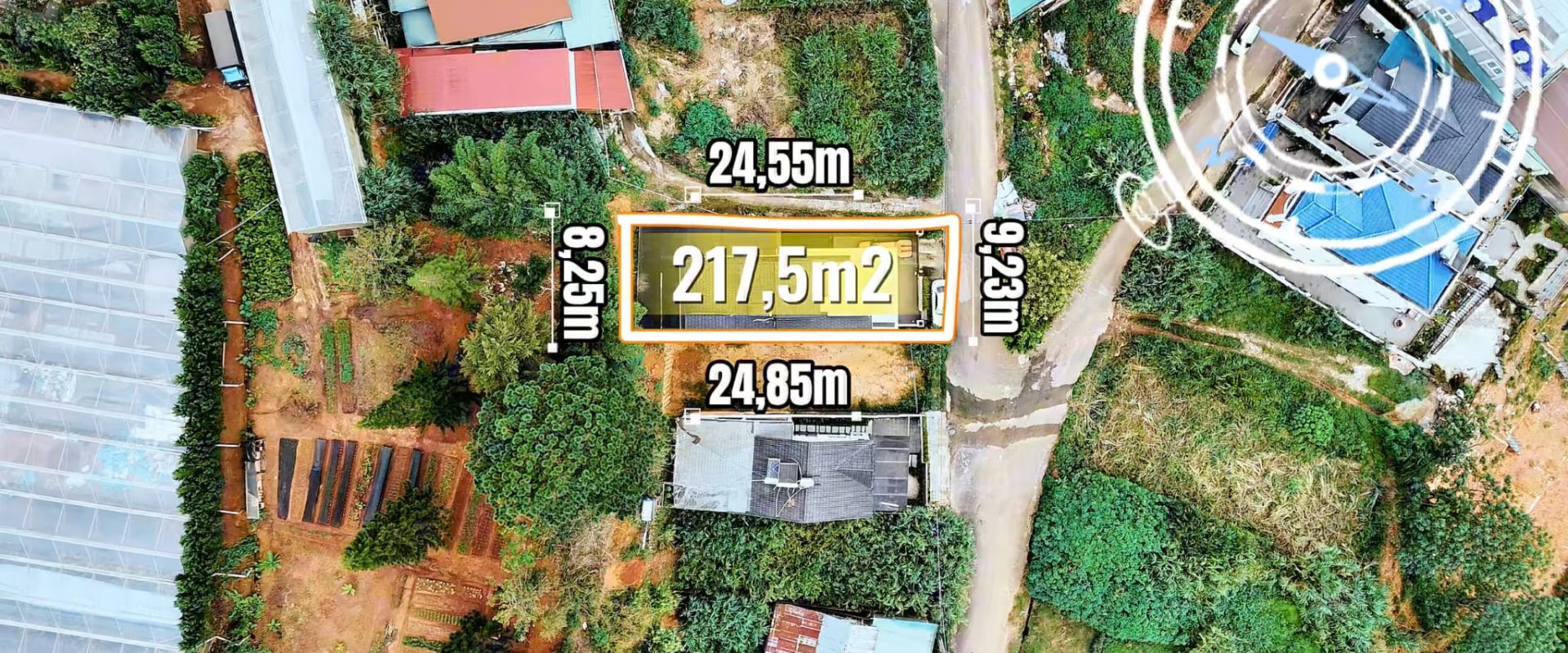 Villa An Sơn Đà Lạt 217m2 phong cách hiện đại