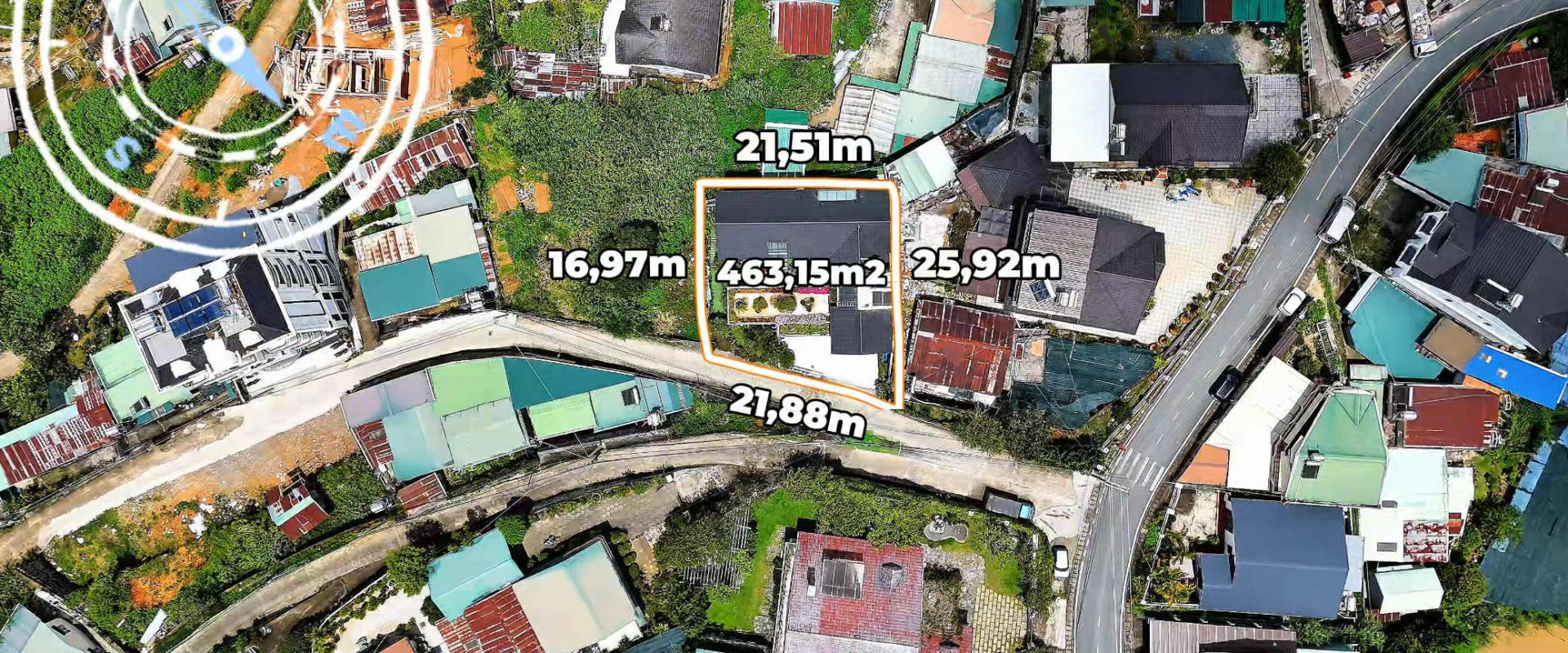 Bán Biệt Thự Đống Đa Đà Lạt 463m2