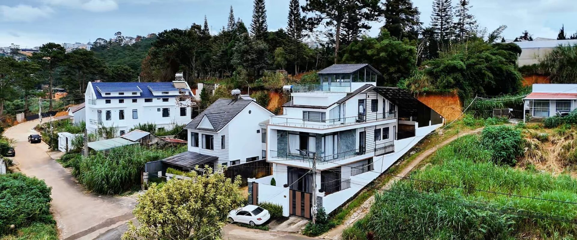 Villa An Sơn Đà Lạt 217m2 phong cách hiện đại