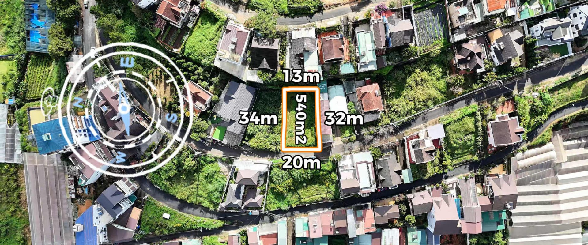 Bán đất biệt thự Lý Nam Đế Đà Lạt – khu quy hoạch Cư Xá Đại Học 540m2