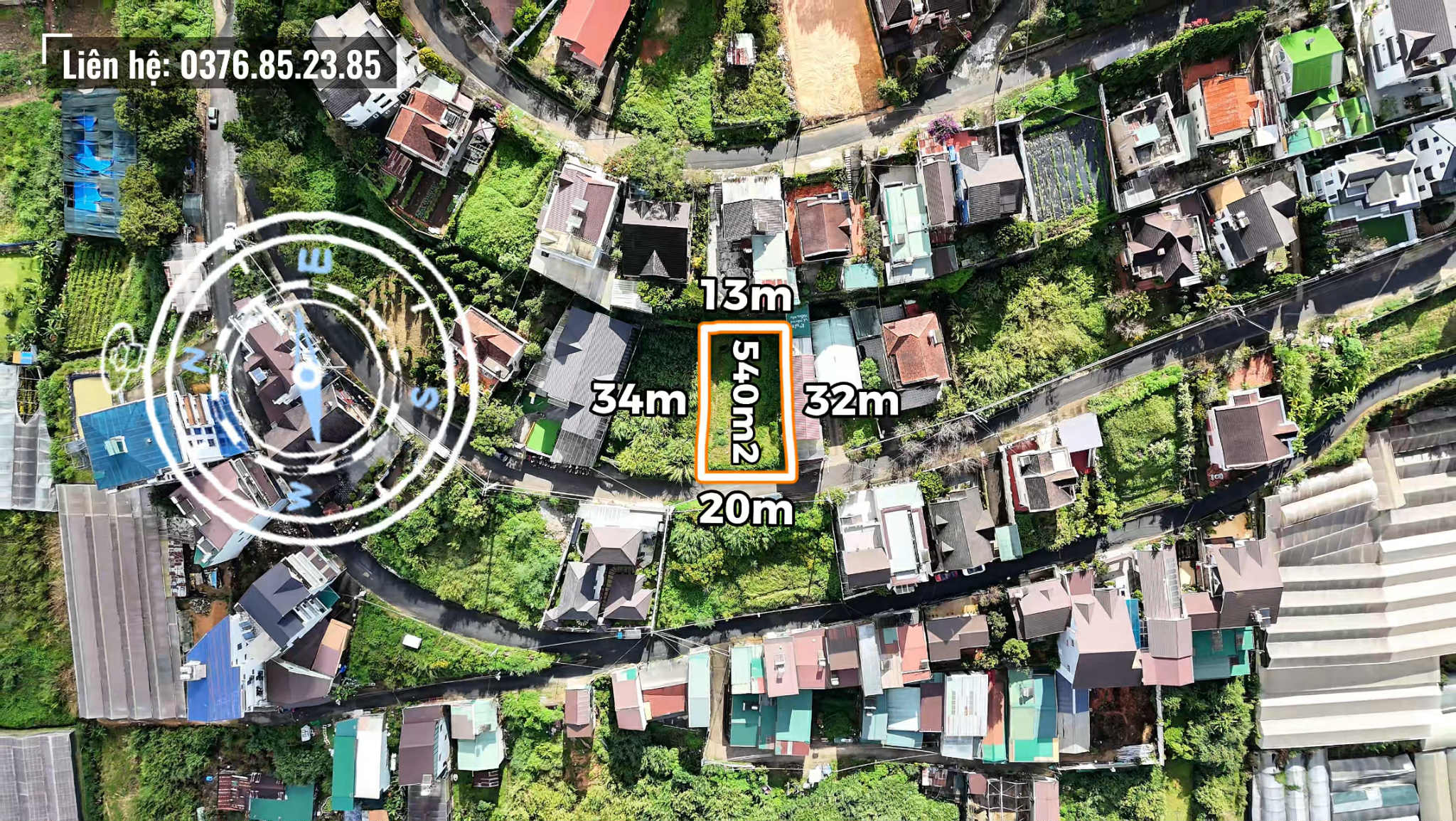 Đất biệt thự Lý Nam Đế Đà Lạt