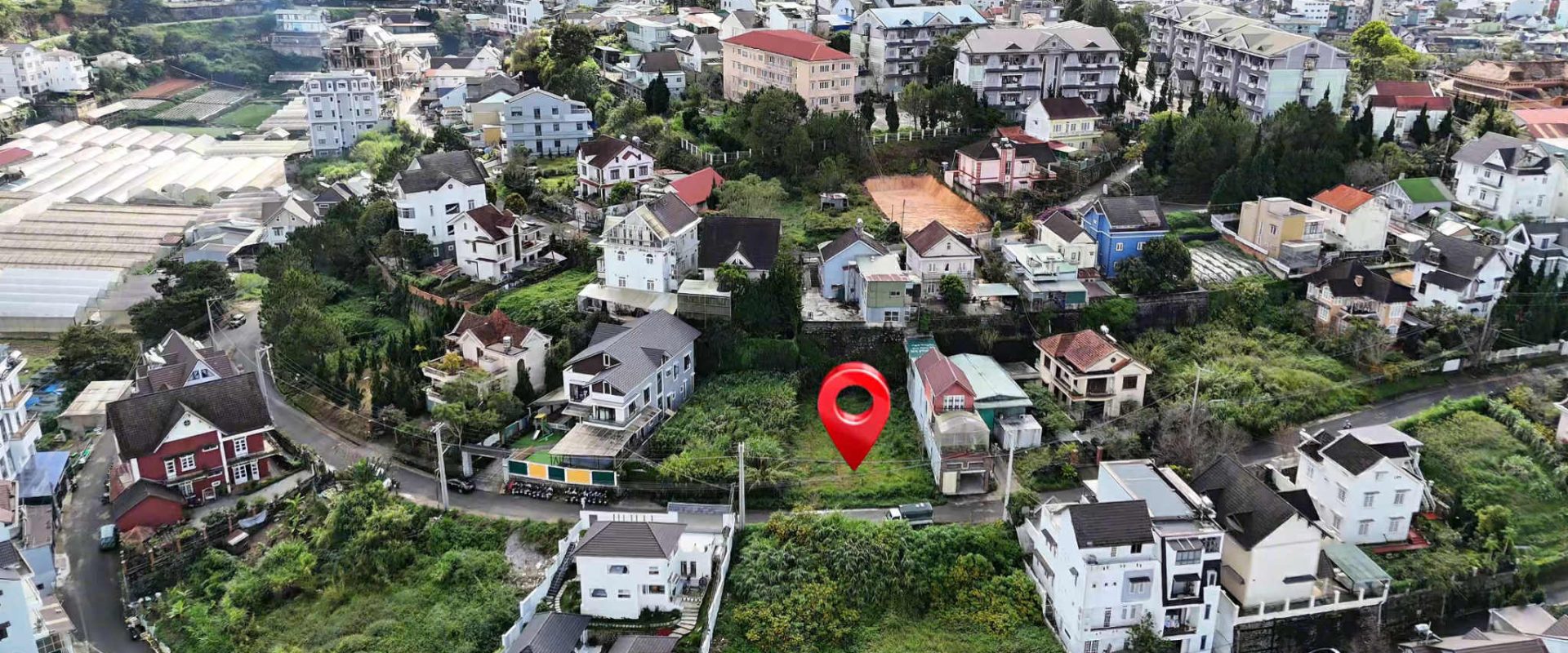 Bán đất biệt thự Lý Nam Đế Đà Lạt – khu quy hoạch Cư Xá Đại Học 540m2