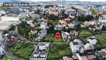 Bán đất biệt thự Lý Nam Đế Đà Lạt – khu quy hoạch Cư Xá Đại Học 540m2