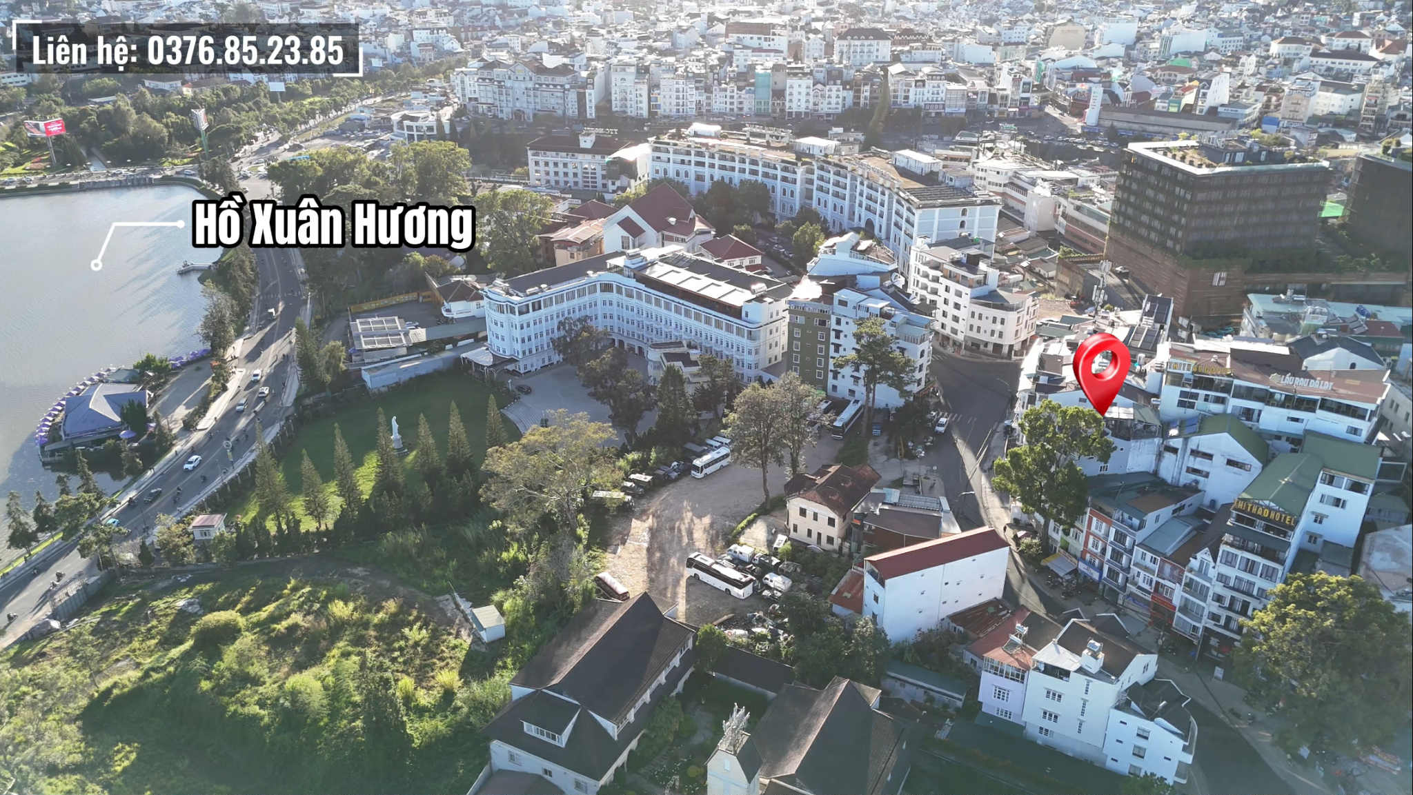 Khách sạn mặt tiền Phan Bội Châu Đà Lạt