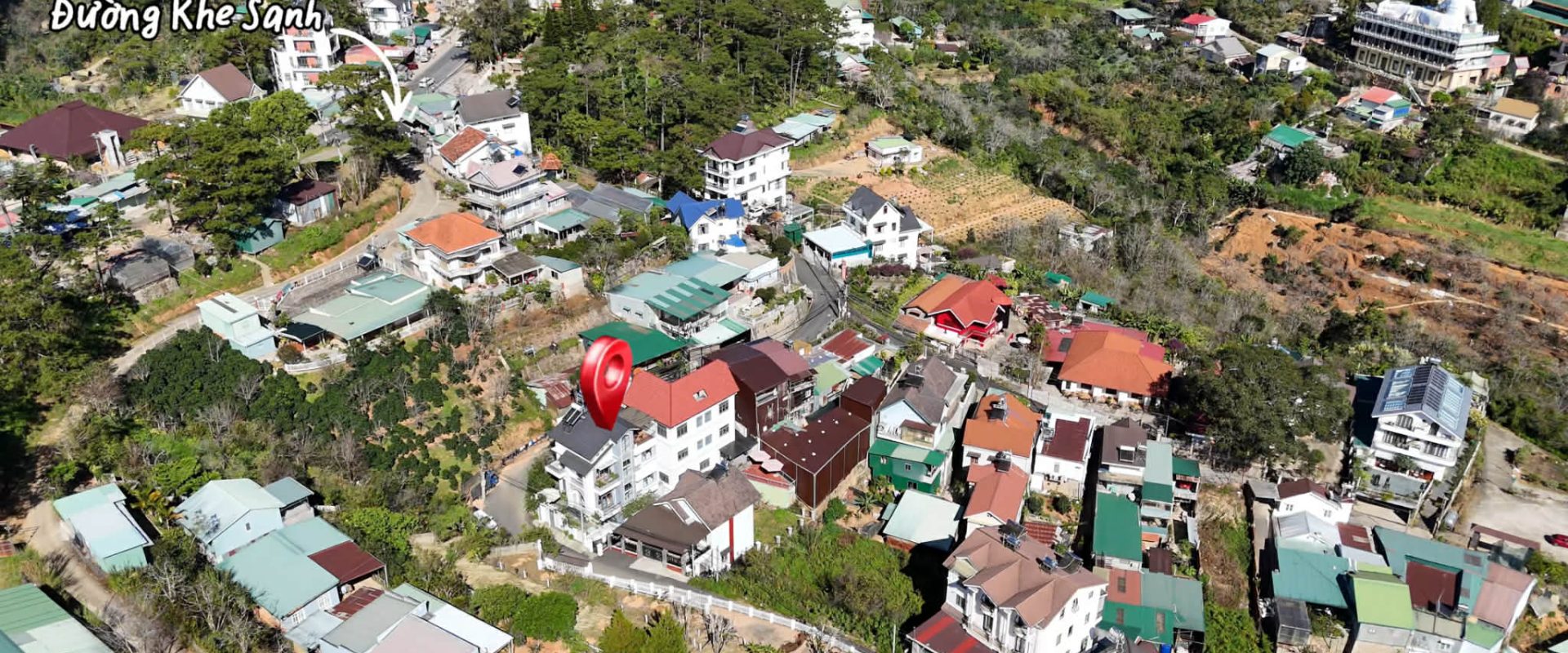 Villa Khe Sanh Đà Lạt 250m2 2 mặt tiền