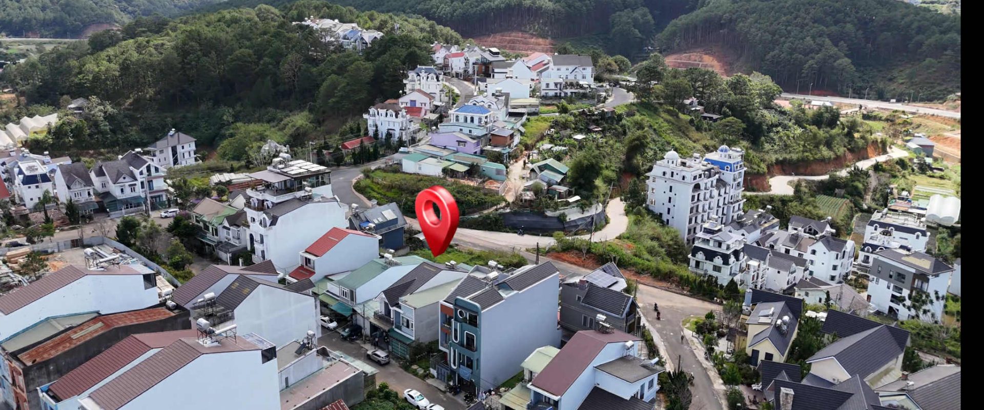 Đất biệt thự An Sơn Đà Lạt 314m2 view rừng thông