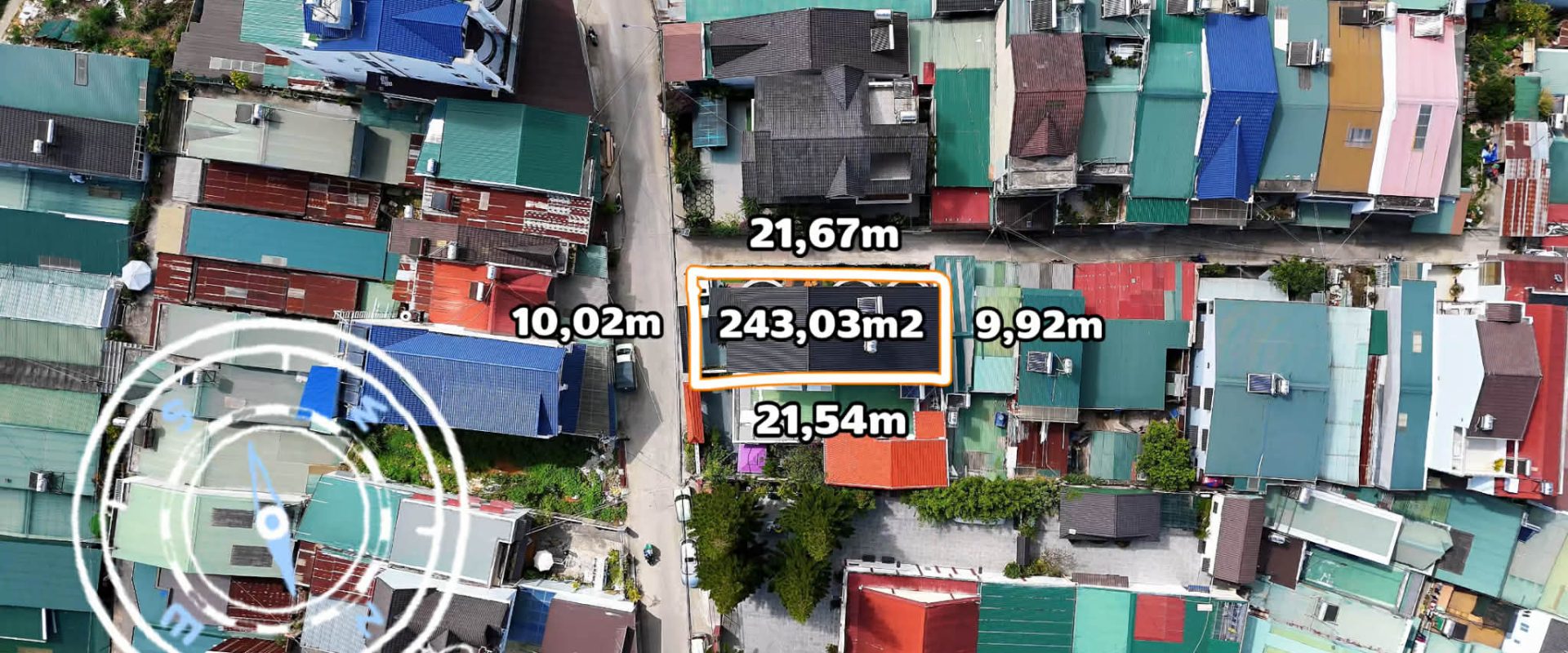 BIỆT THỰ 2 MẶT TIỀN KIM ĐỒNG ĐÀ LẠT 243m2