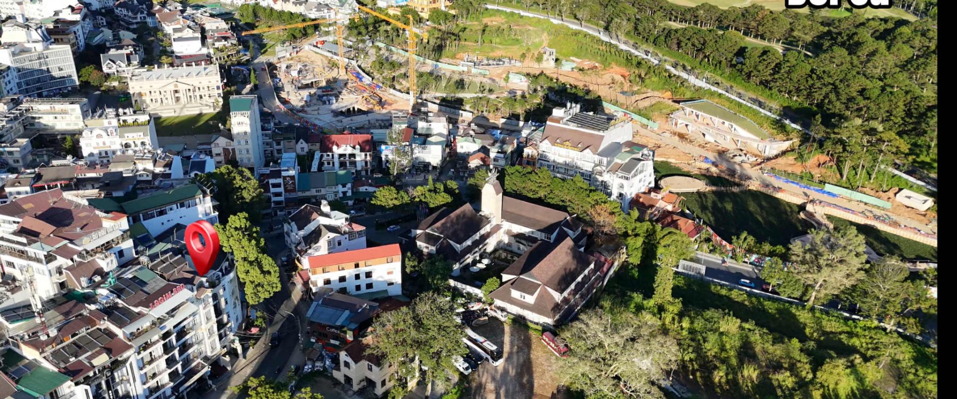 Khách sạn mặt tiền Phan Bội Châu Đà Lạt 227m2