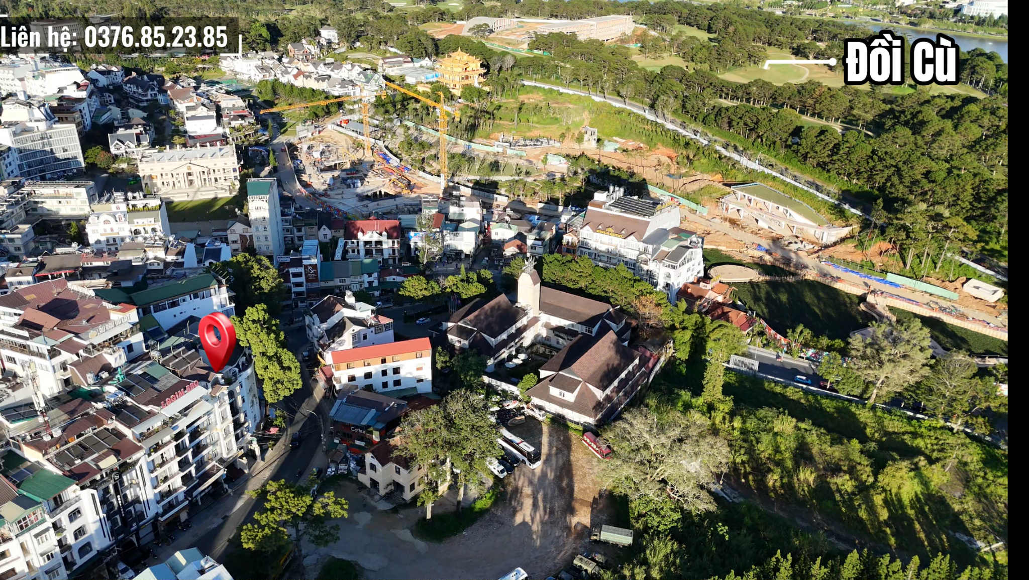 Khách sạn mặt tiền Phan Bội Châu Đà Lạt