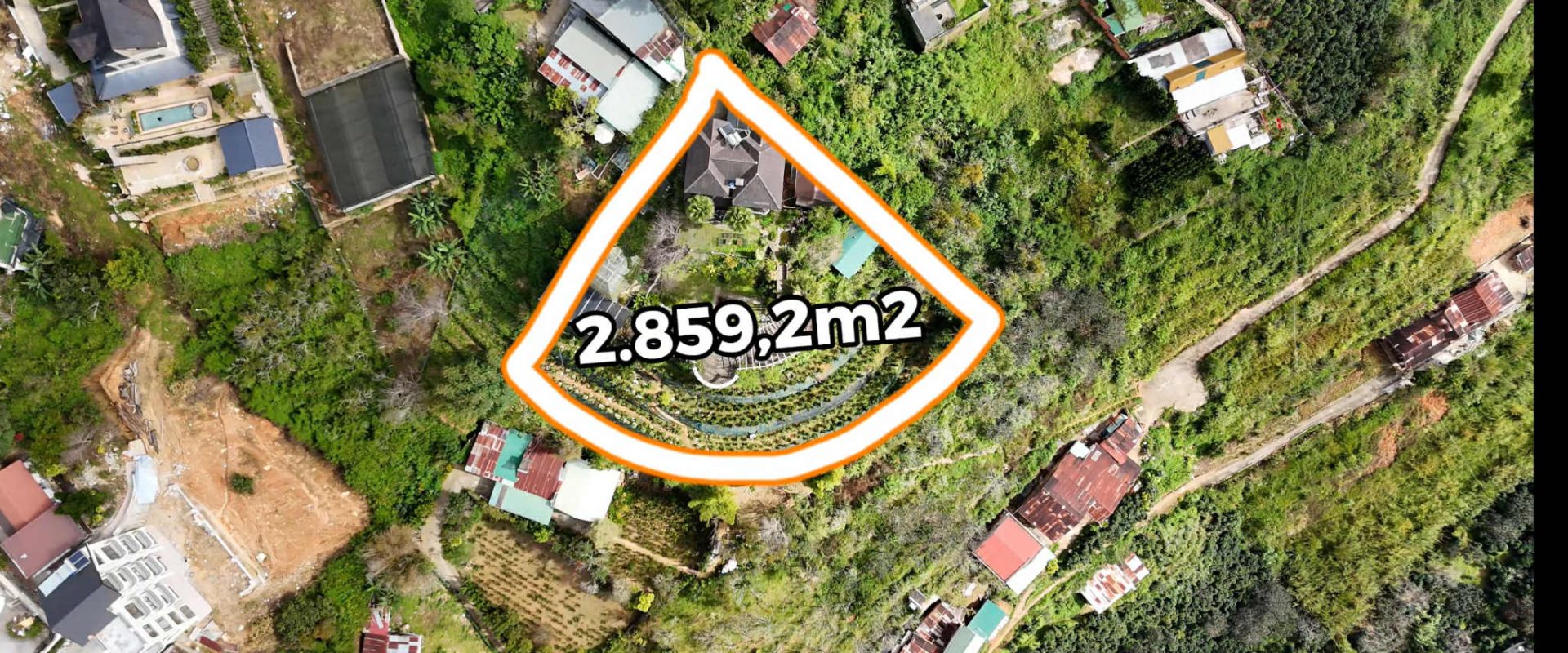 Biệt Thự Hoàng Hoa Thám Đà Lạt View Đẹp 2859m2