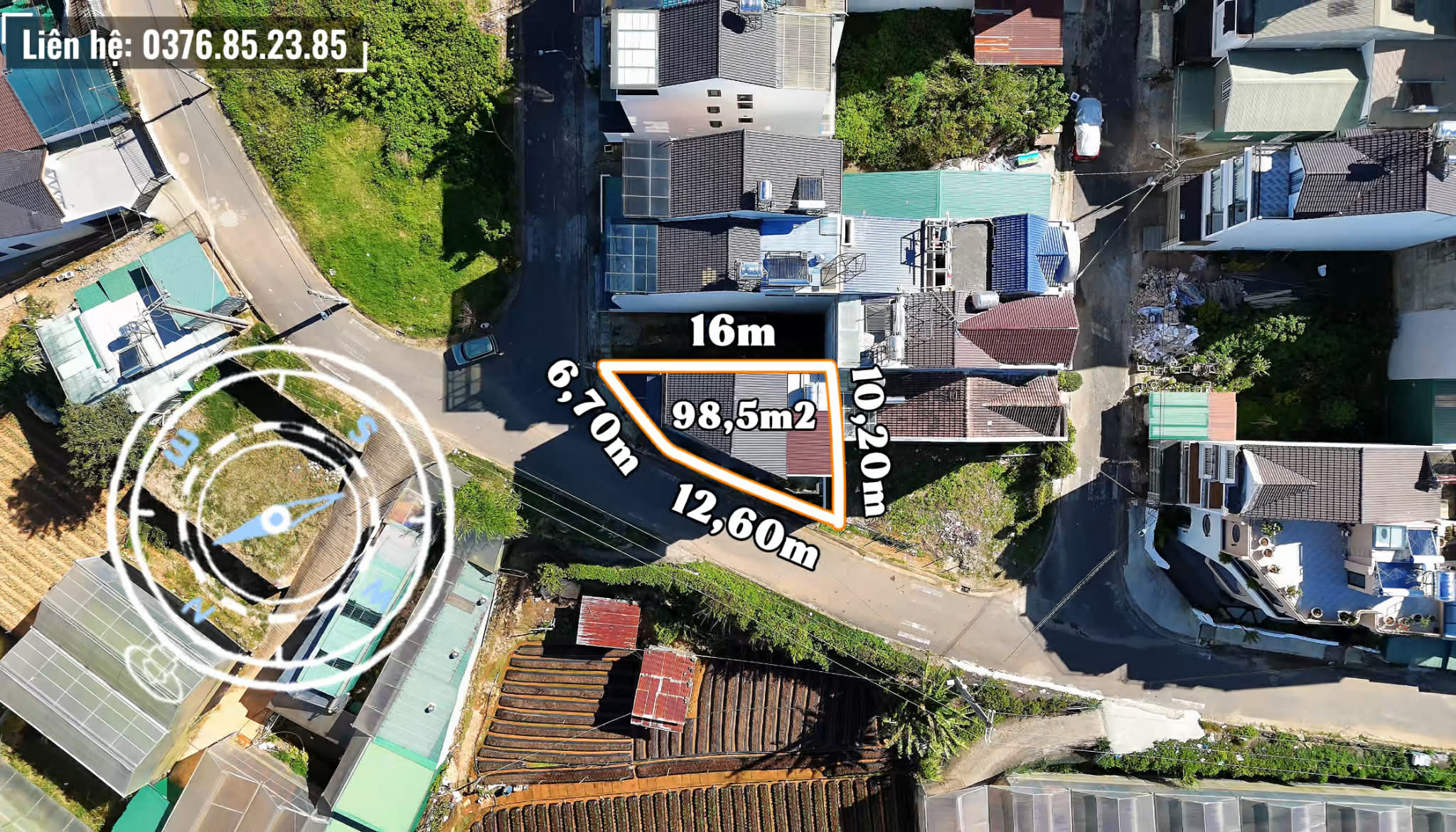 bán nhà KQH Trần Anh Tông Đà Lạt