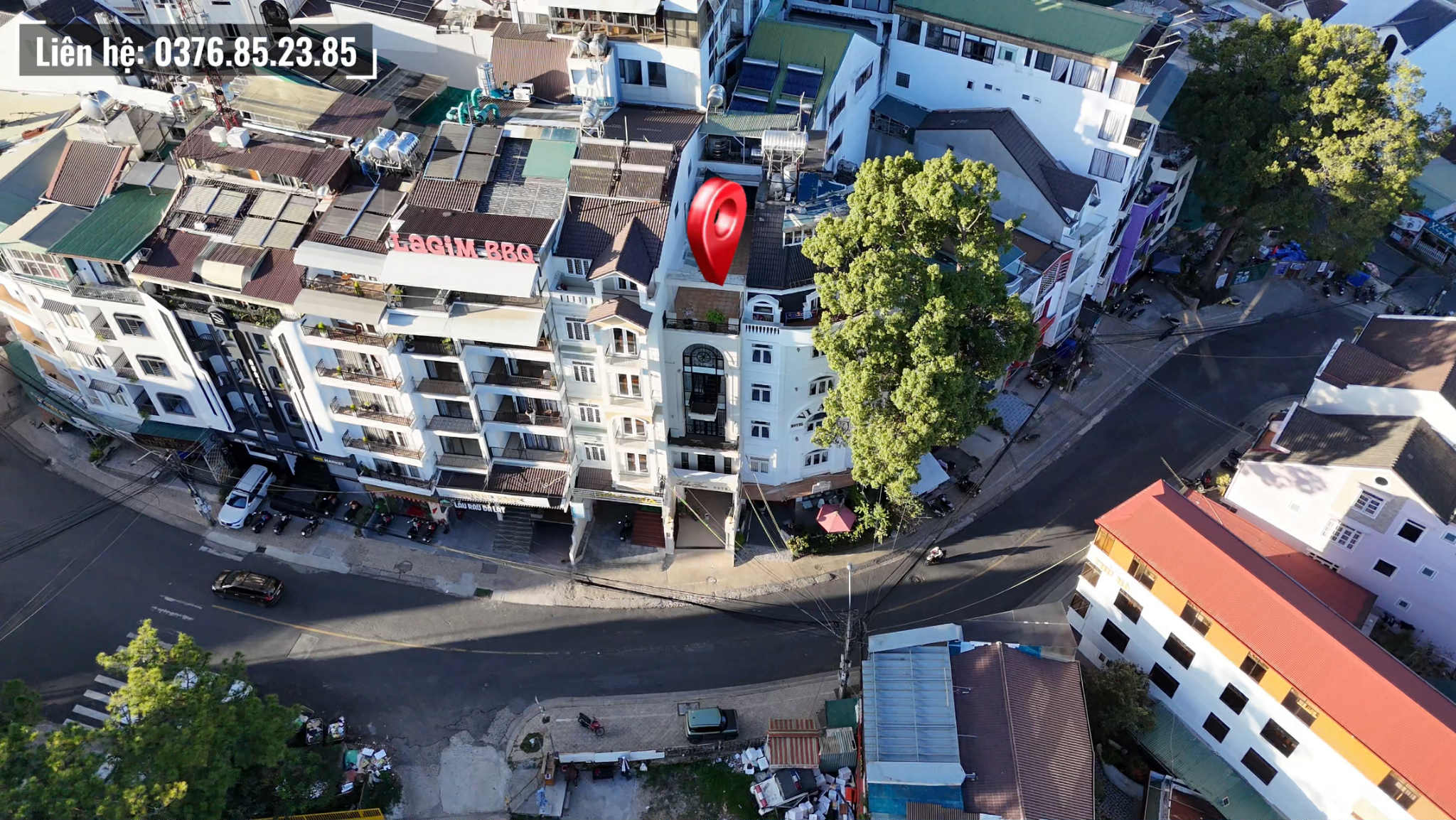 Khách sạn mặt tiền Phan Bội Châu Đà Lạt