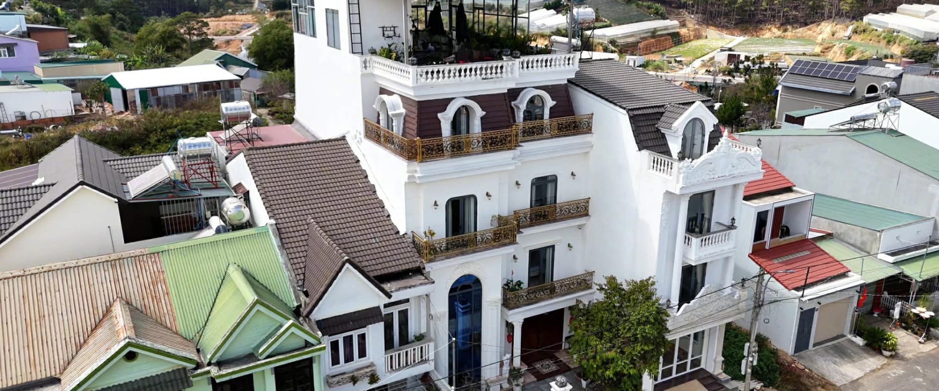 Biệt Thự Tân Cổ Điển An Sơn Đà Lạt Có Hồ Bơi Trong Nhà 207m2