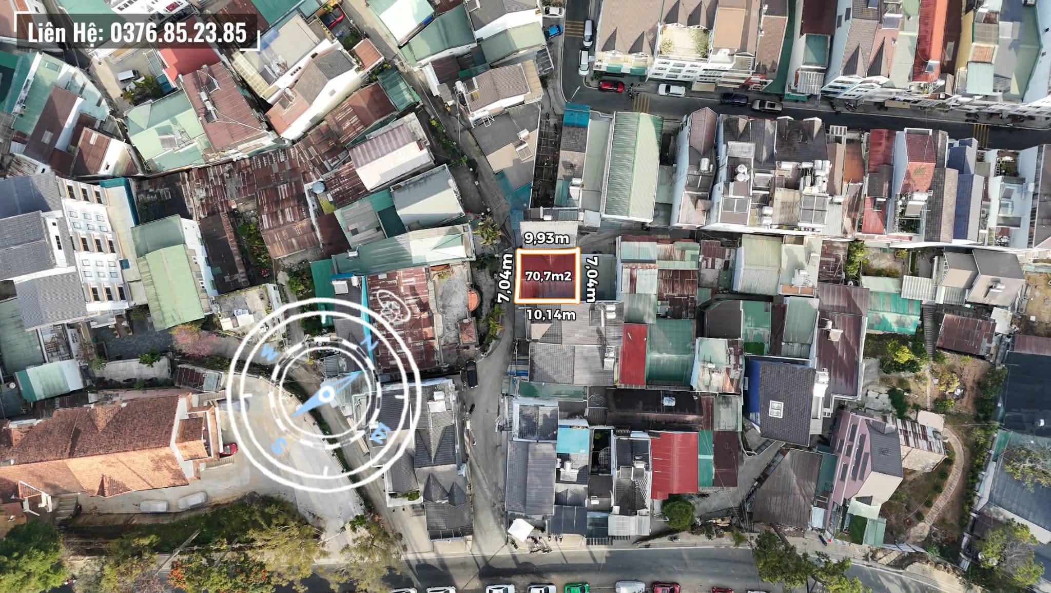 Nhà trung tâm Đà Lạt hẻm Pasteur