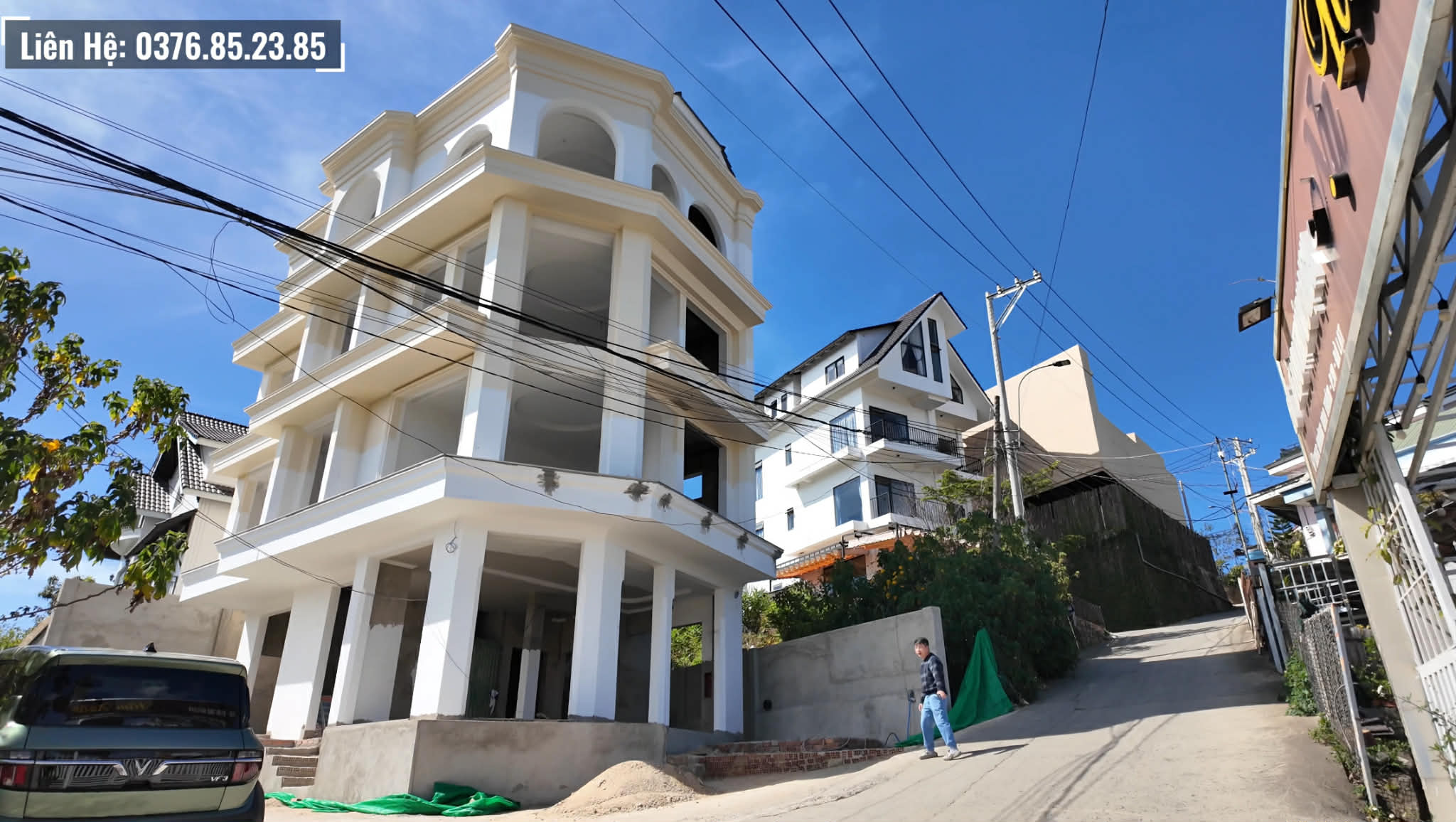 Villa Hoàng Hoa Thám Đà Lạt 250m2 view rừng thông