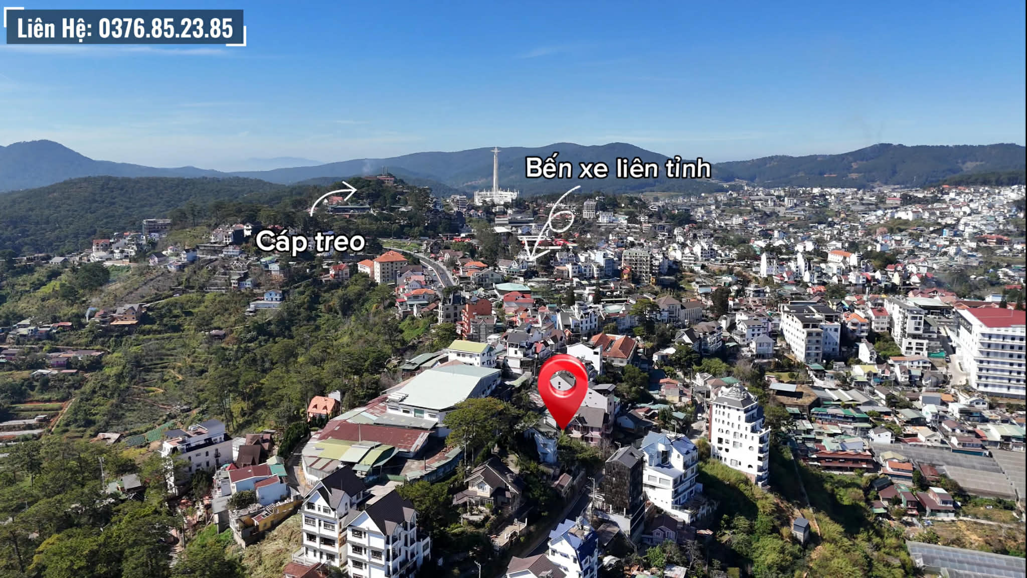 Đất 2 mặt tiền Đặng Thái Thân Đà Lạt