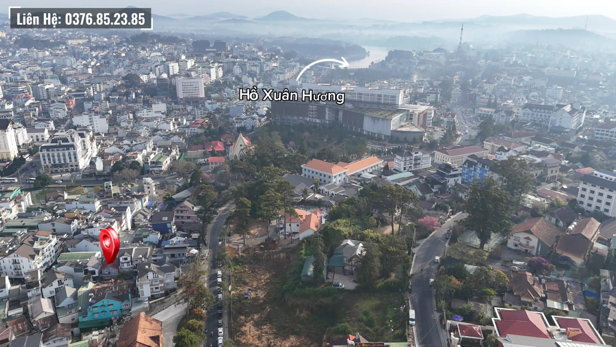 Nhà trung tâm Đà Lạt hẻm Pasteur