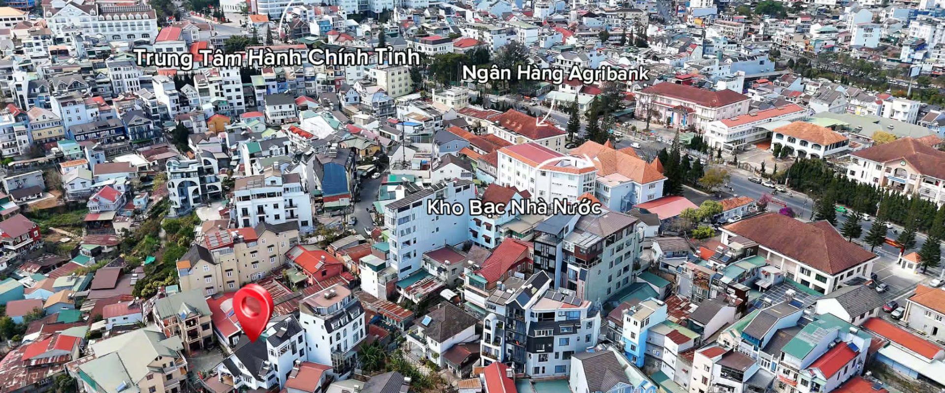 Bán nhà hẻm Trần Phú Đà Lạt 201m2