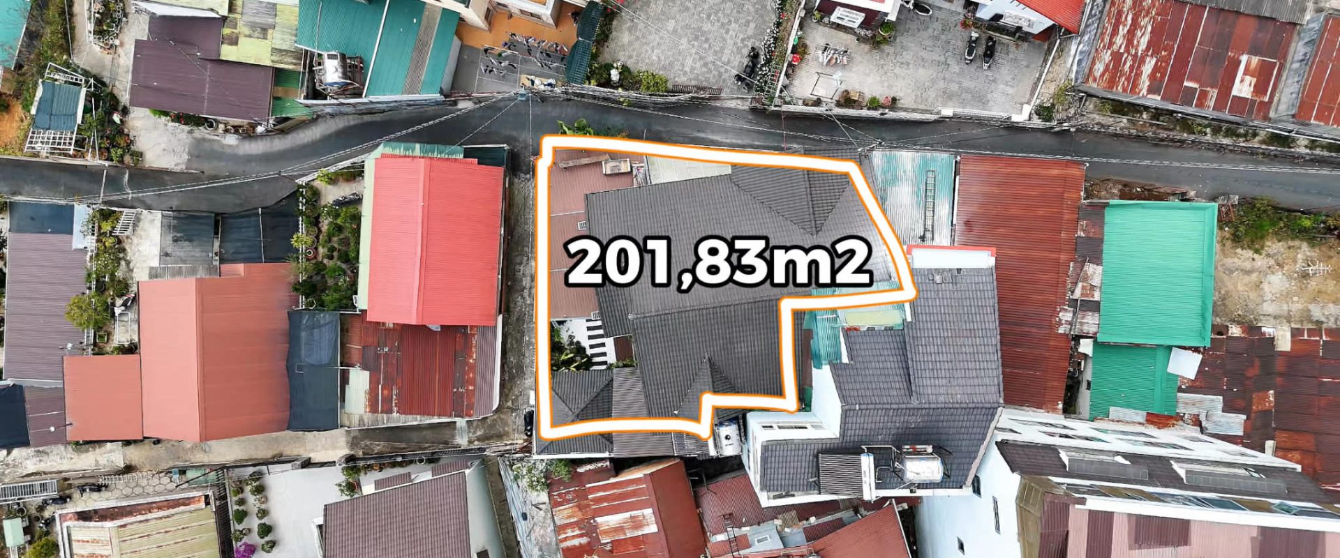 Bán nhà hẻm Trần Phú Đà Lạt 201m2