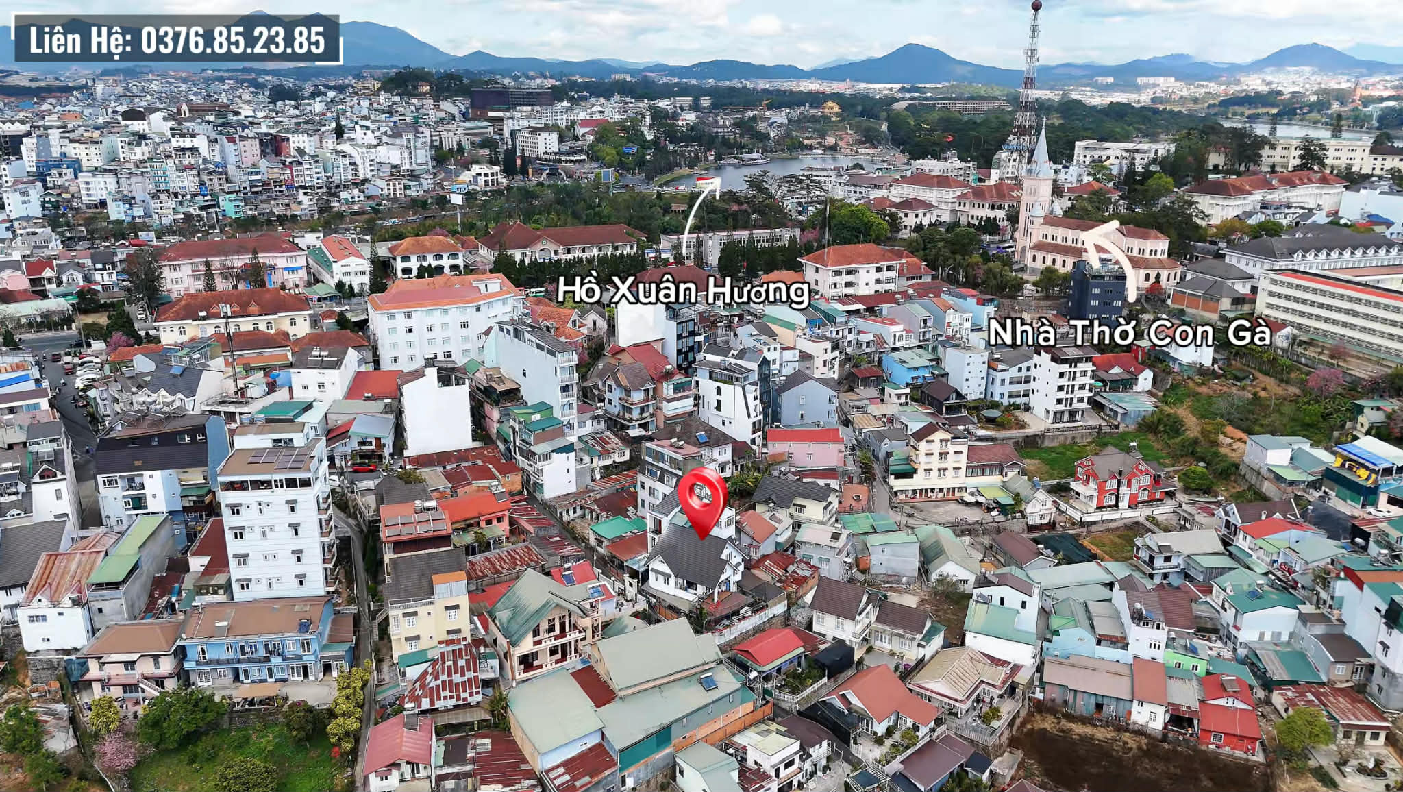 Nhà hẻm Trần Phú Đà Lạt ngay trung tâm