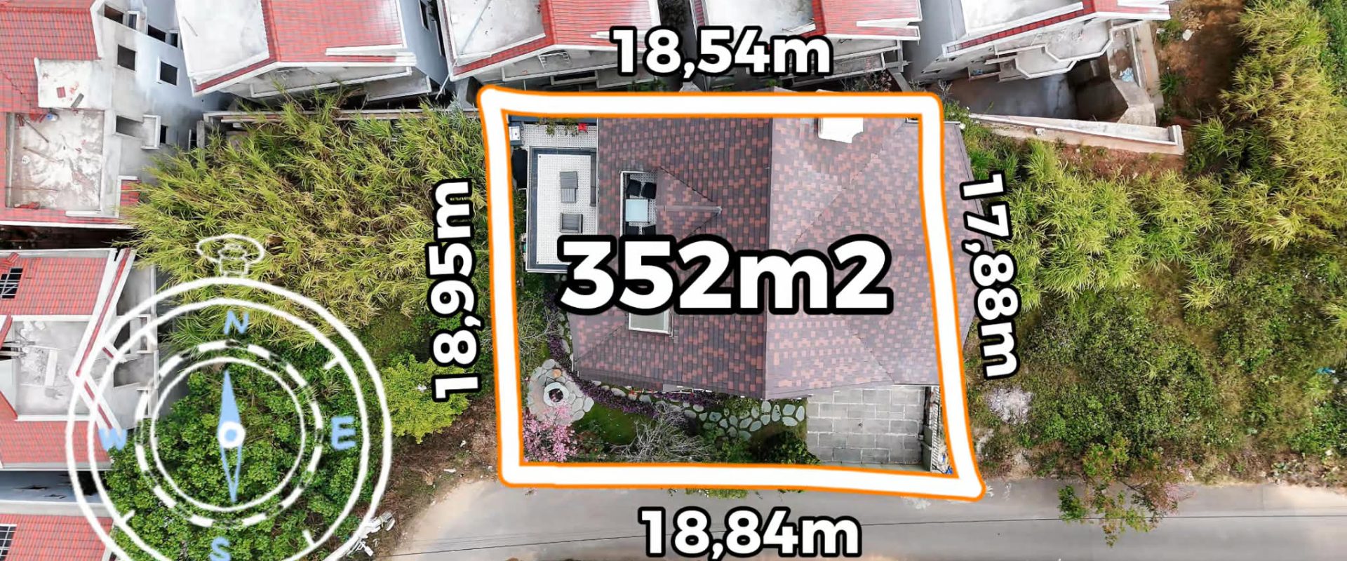 Bán Villa Trịnh Hoài Đức Đà Lạt 352m2