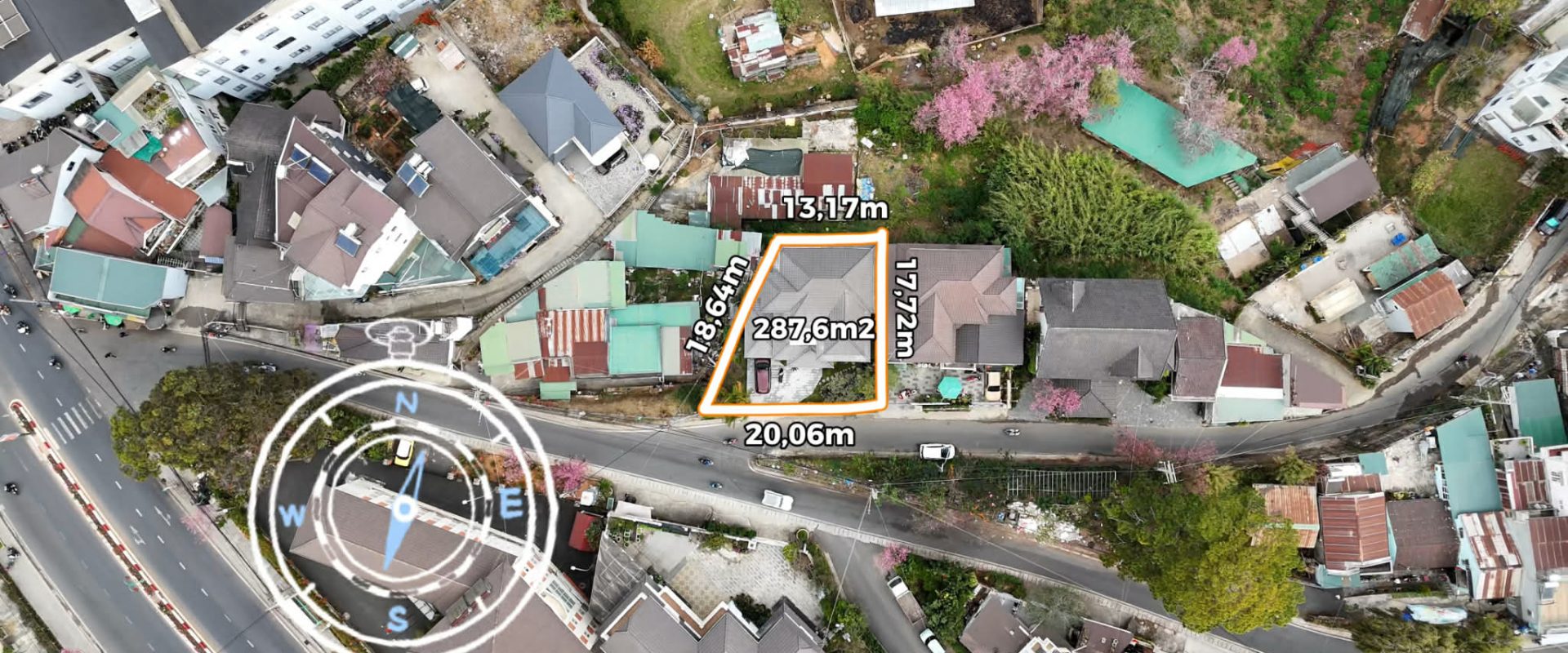 Bán Biệt Thự Đặng Thái Thân Đà Lạt 287m2