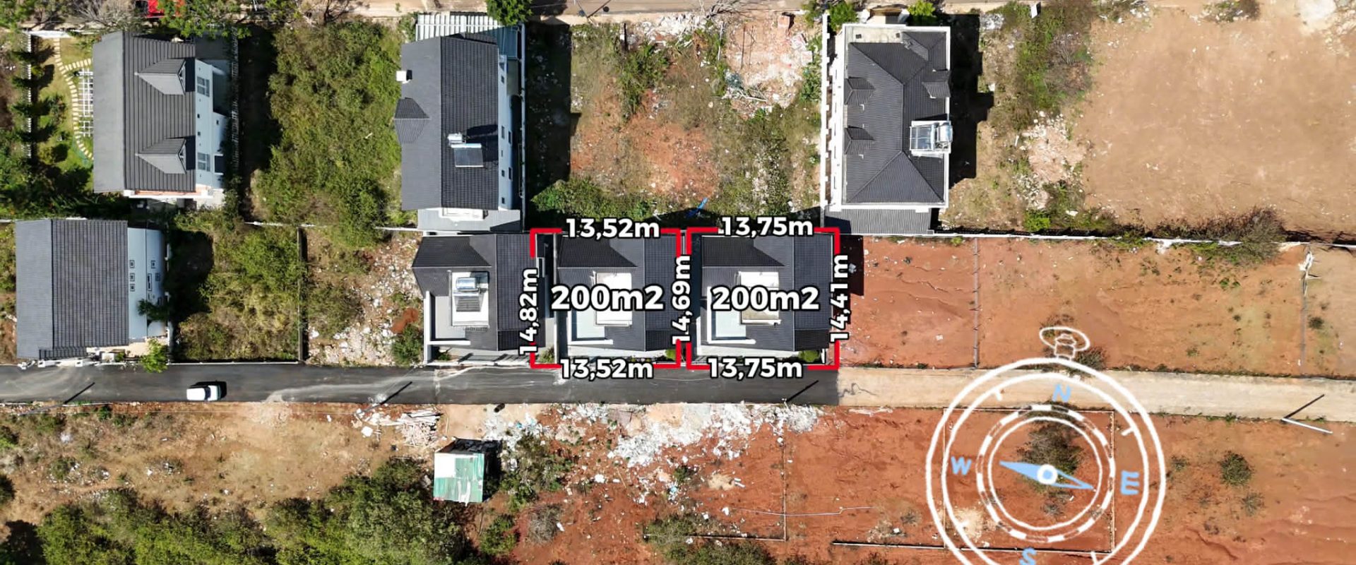 Bán 2 Villa Măng Line Đà Lạt 200m2