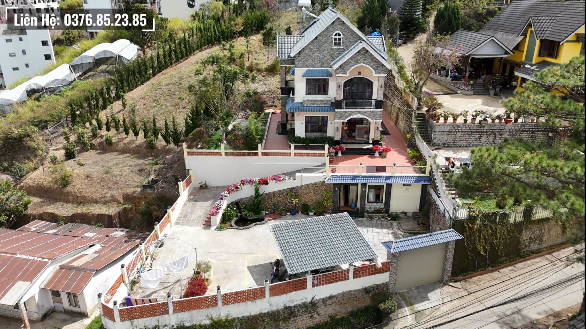 Villa sân vườn Trịnh Hoài Đức Đà Lạt