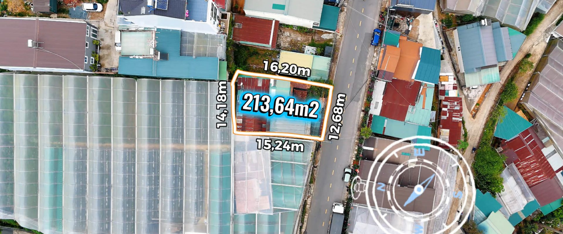 Bán Đất Mặt Tiền An Sơn Đà Lạt 213m2