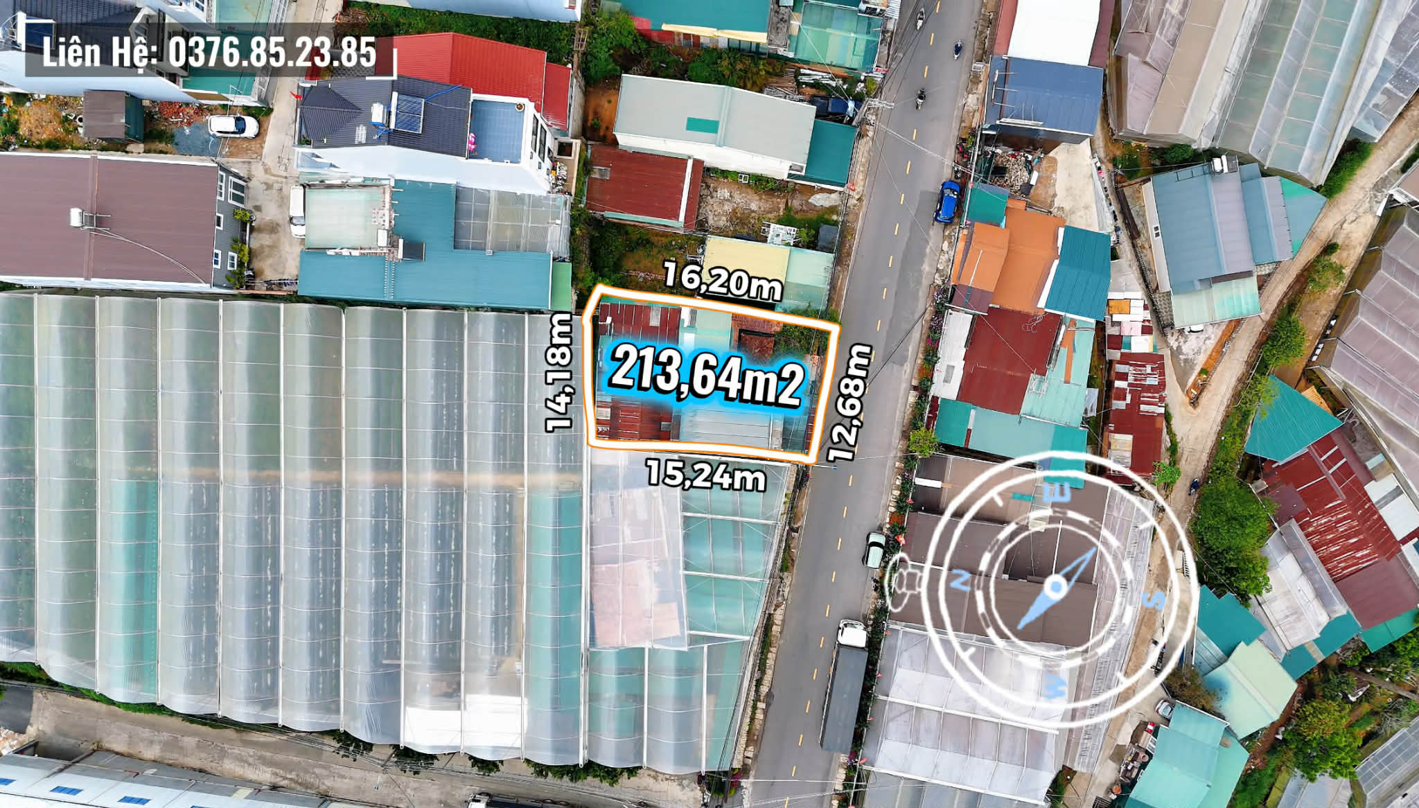 Đất mặt tiền An Sơn Đà Lạt