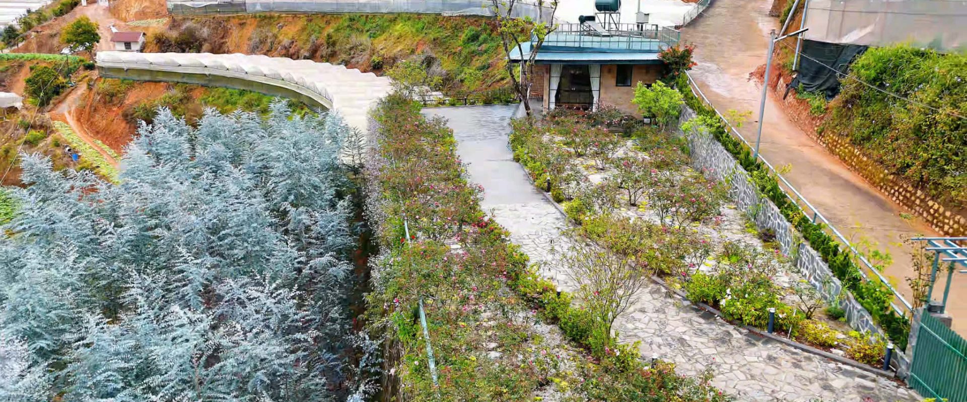 NHÀ SÂN VƯỜN TỰ TẠO ĐÀ LẠT 501m2