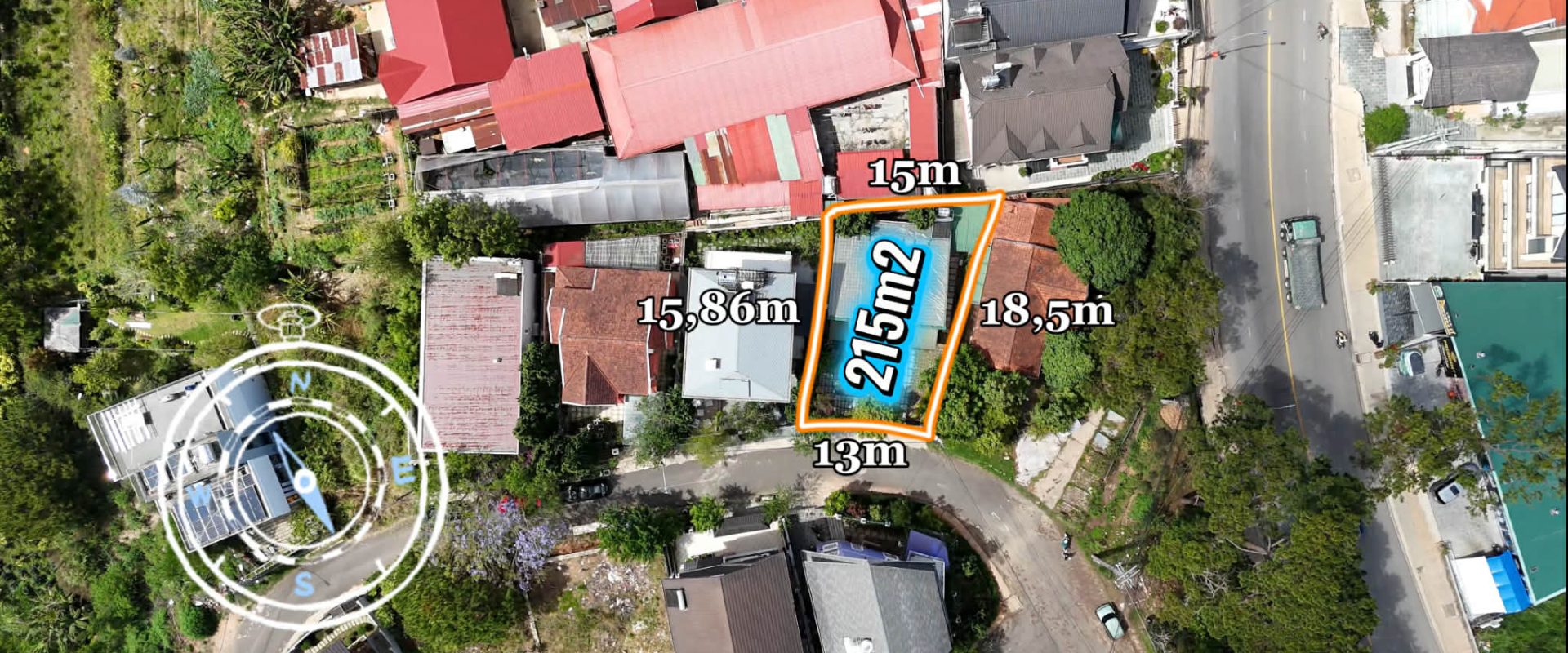 Bán Villa Nhà Gỗ Đà Lạt 215m2 – KQH Viện Nghiên Cứu Hạt Nhân