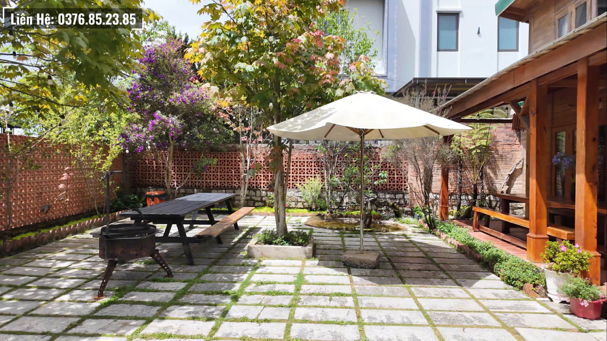 Villa nhà gỗ Đà Lạt - KQH Viện Nghiên Cứu Hạt Nhân