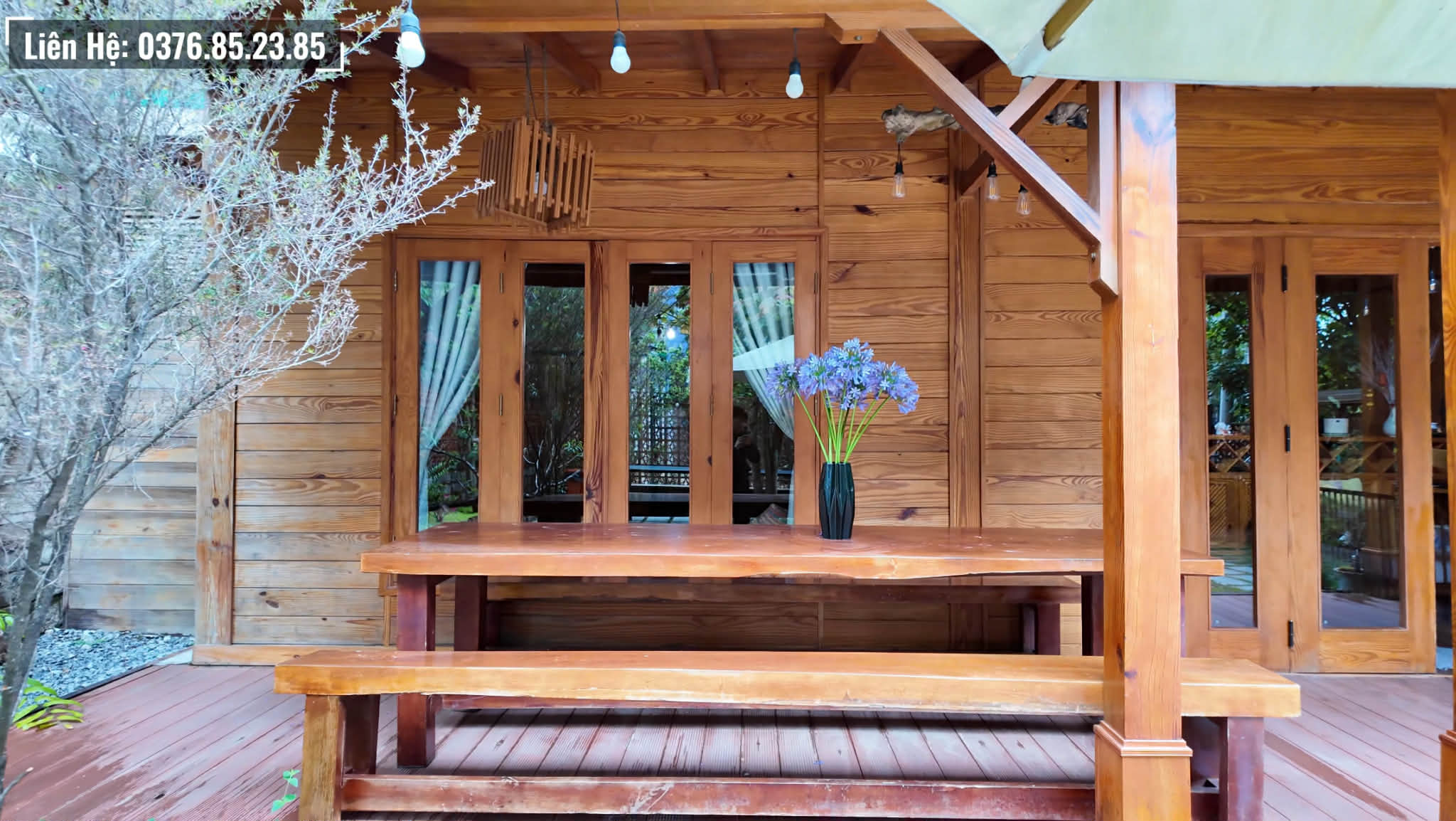 Villa nhà gỗ Đà Lạt - KQH Viện Nghiên Cứu Hạt Nhân