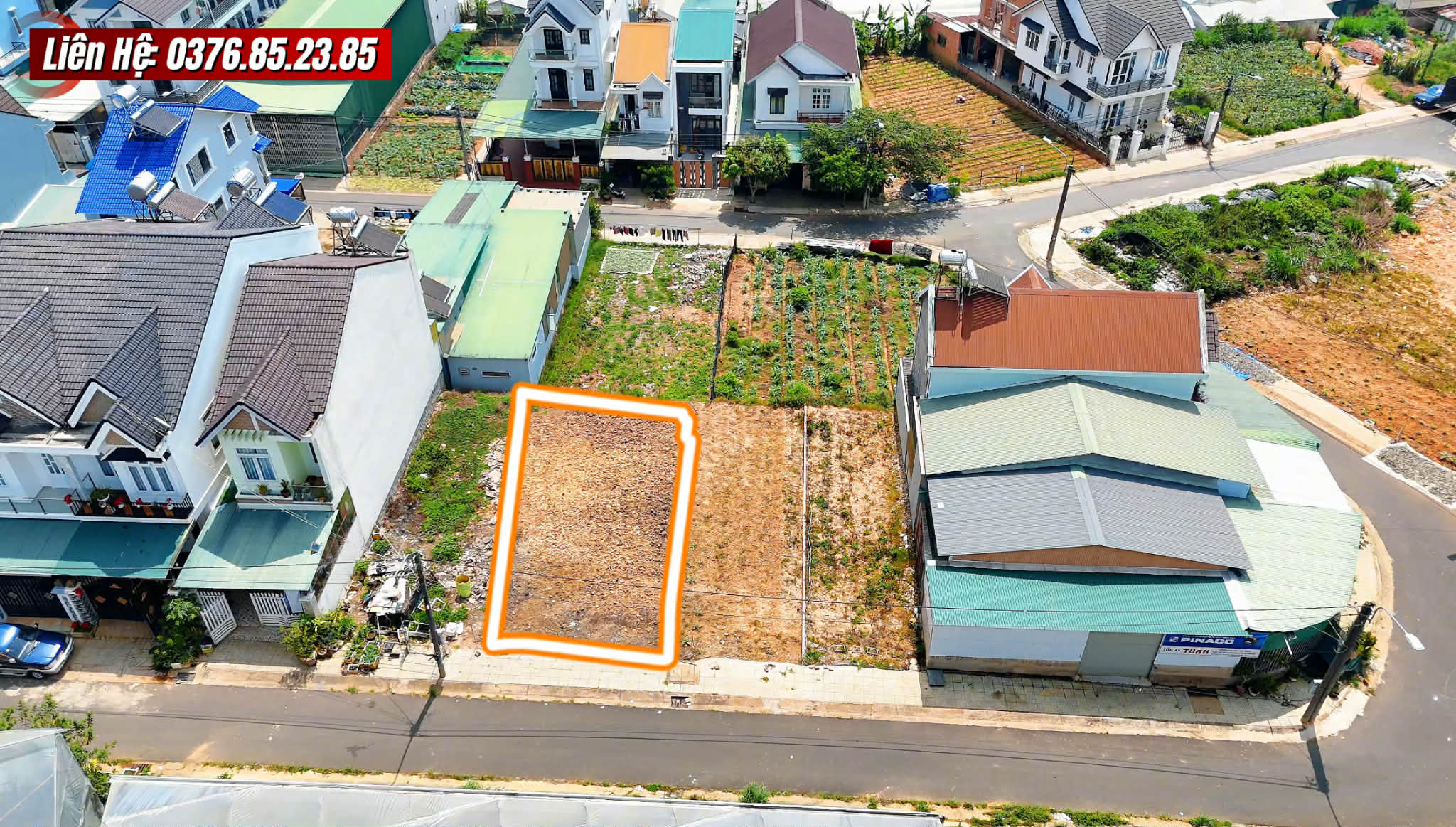 Đất biệt thự KQH Nguyễn Hữu Cầu Đà Lạt