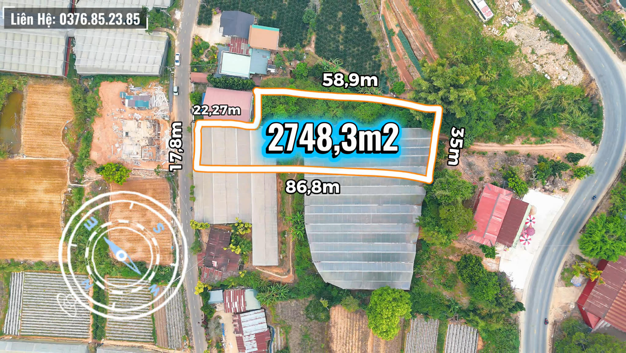 Đất mặt tiền Đa Phú Đà Lạt